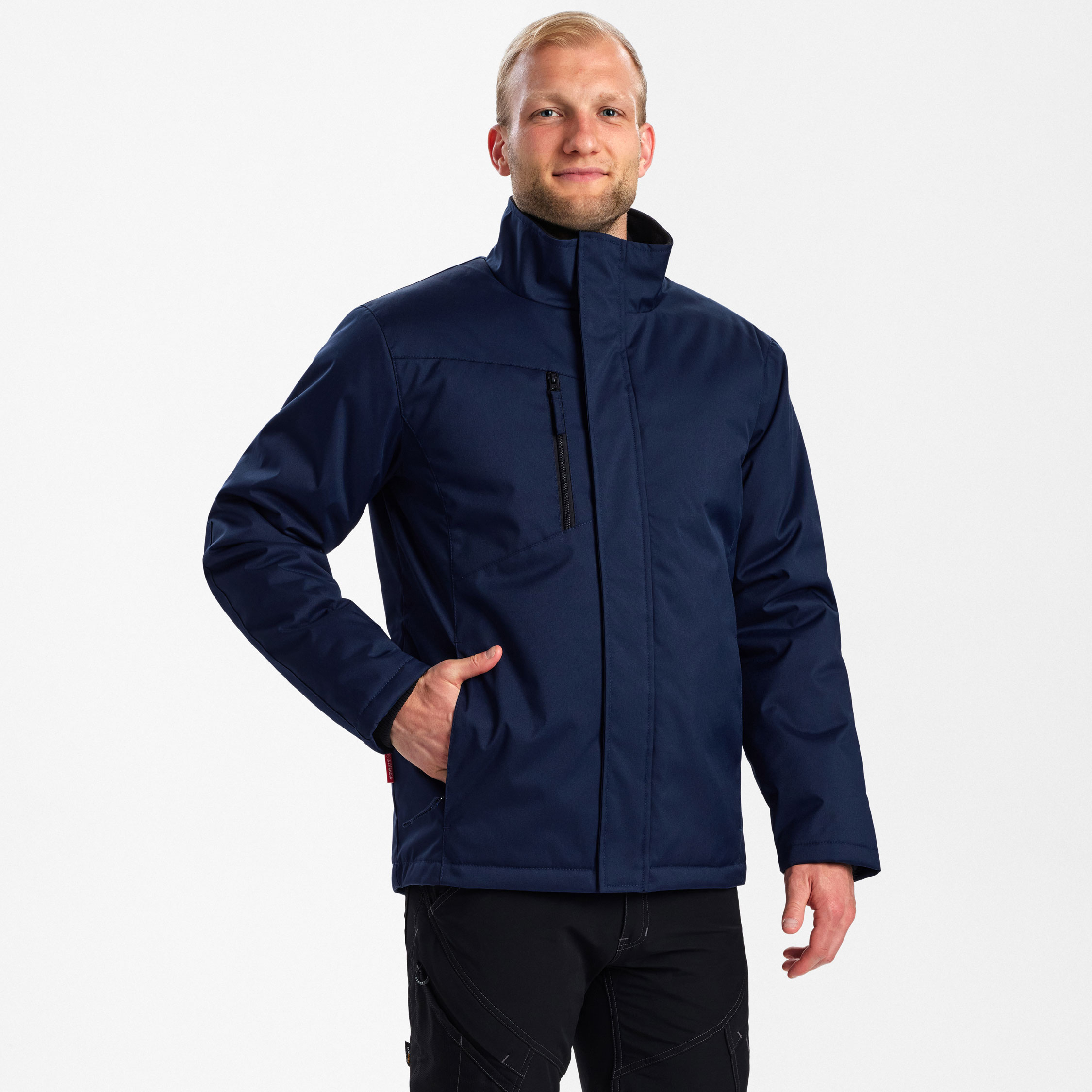 Engel Extend vinterjakke, Blue Ink, large image number 1