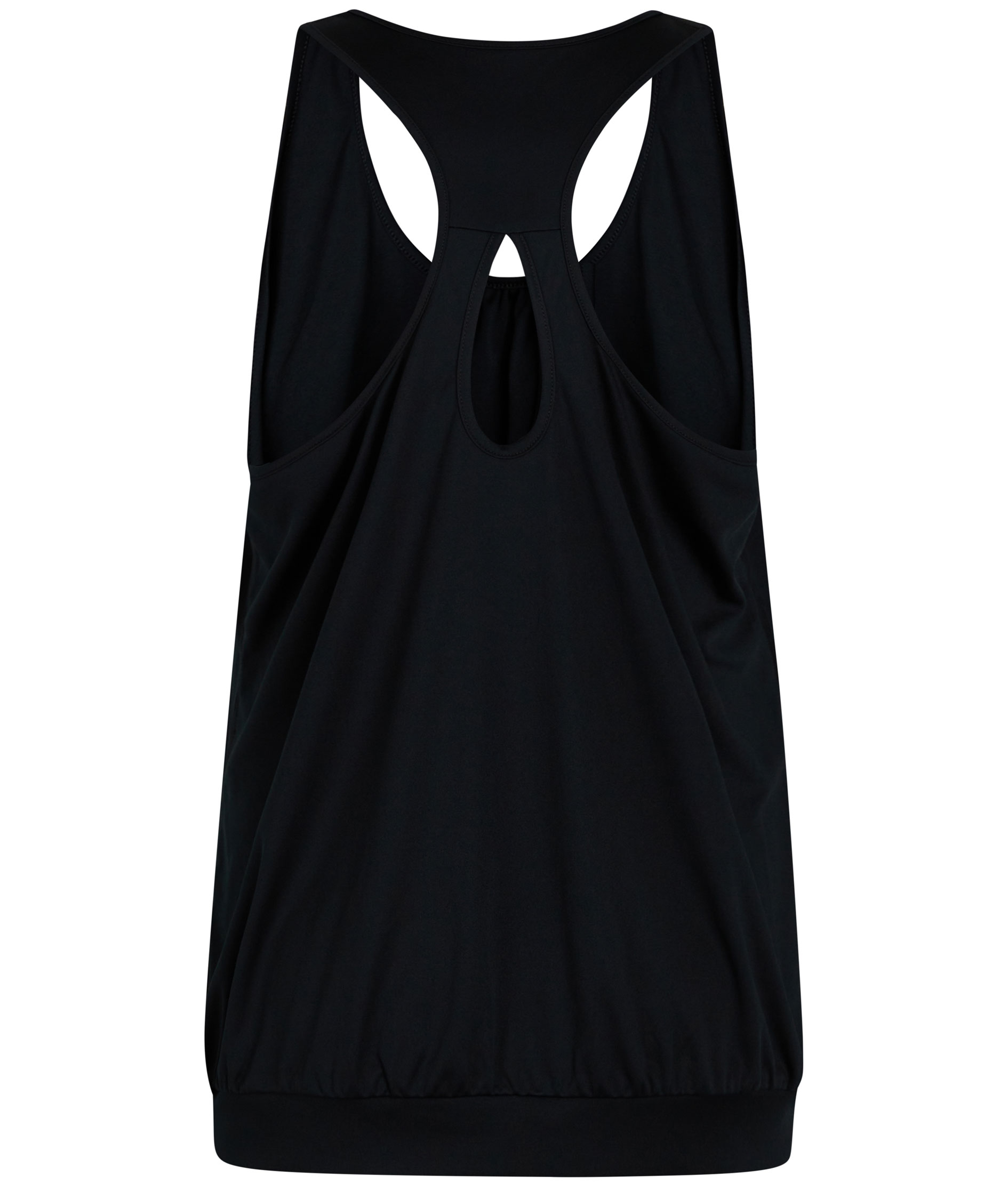 Zebdia dame tank top, Sort