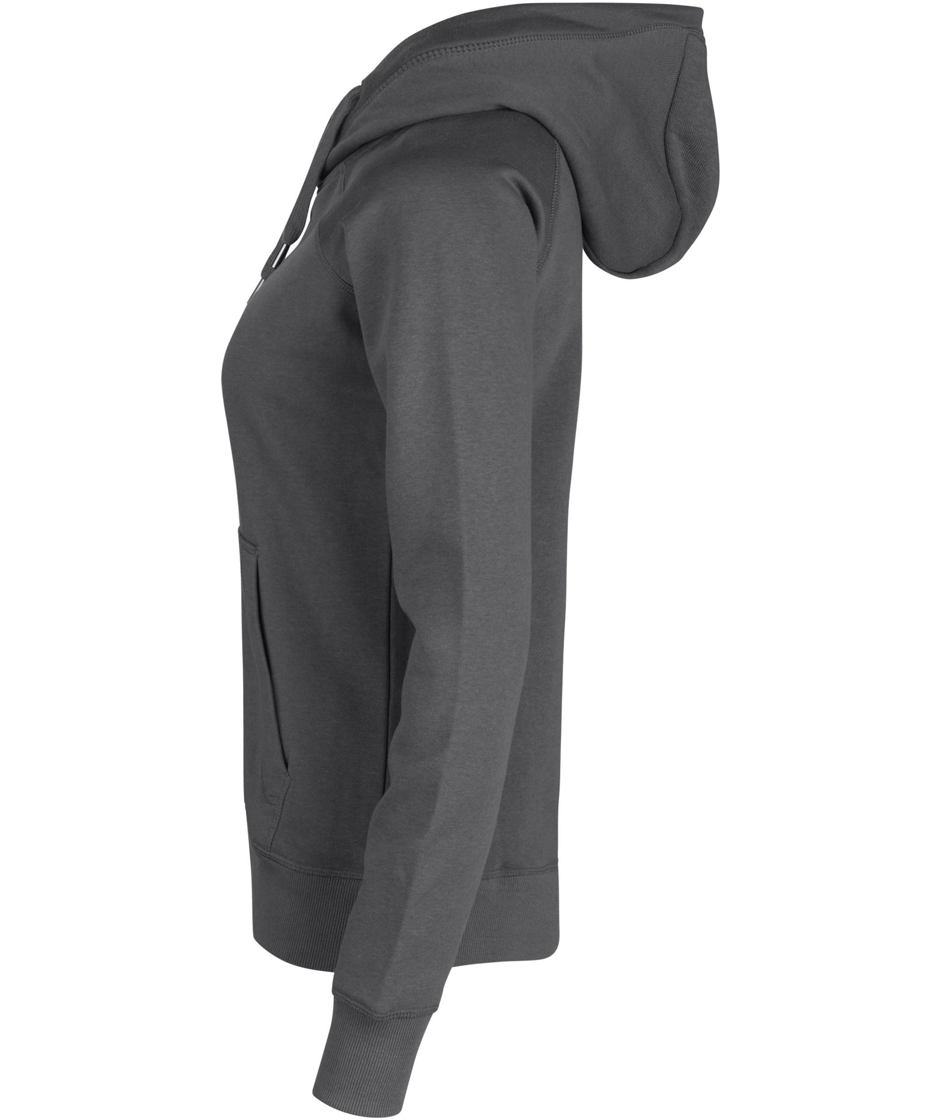 ID Core dame h&aelig;ttetr&oslash;je med lynl&aring;s, Silver Grey, large image number 2