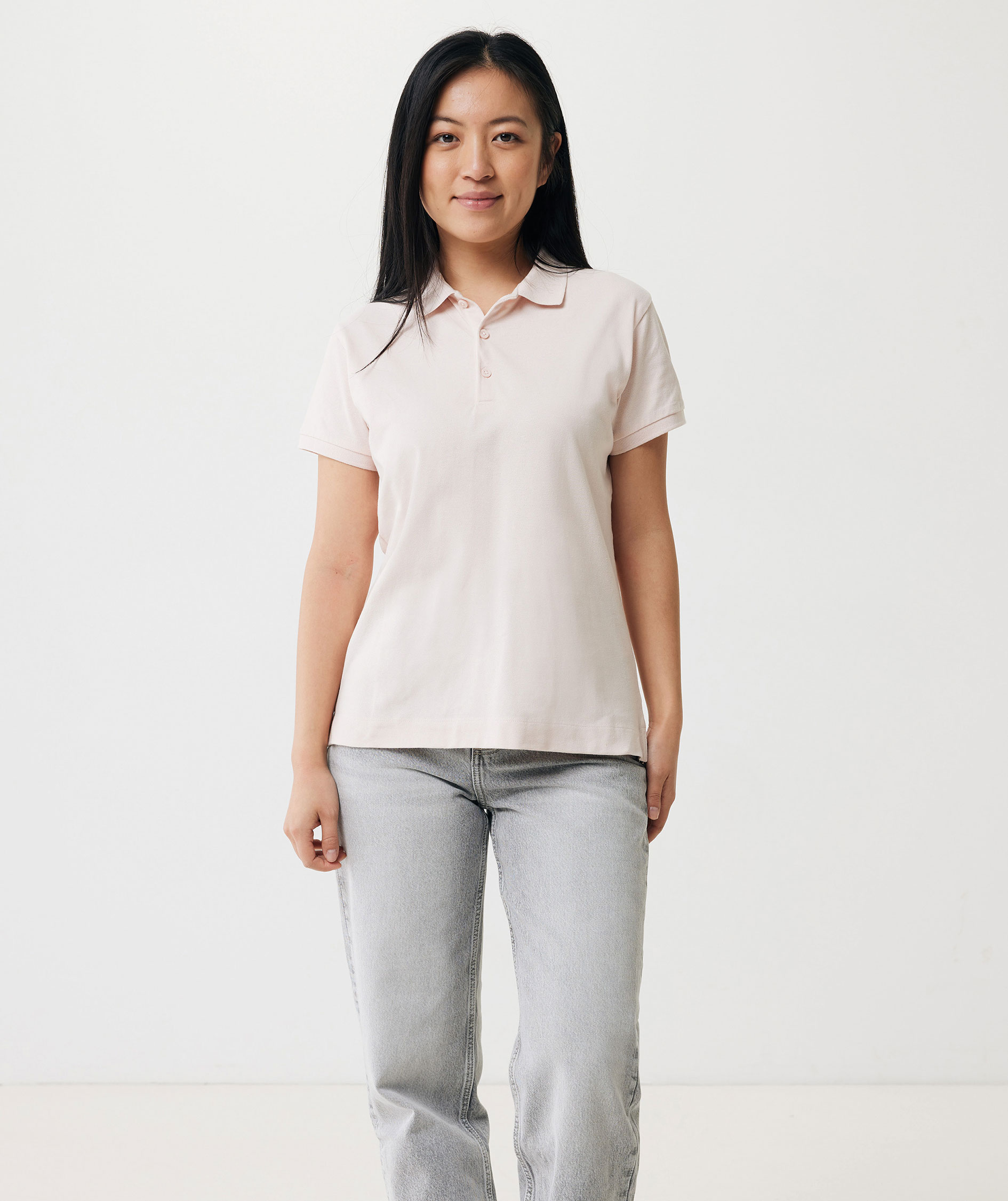 Iqoniq Yosemite Damen Poloshirt, Cloud Pink