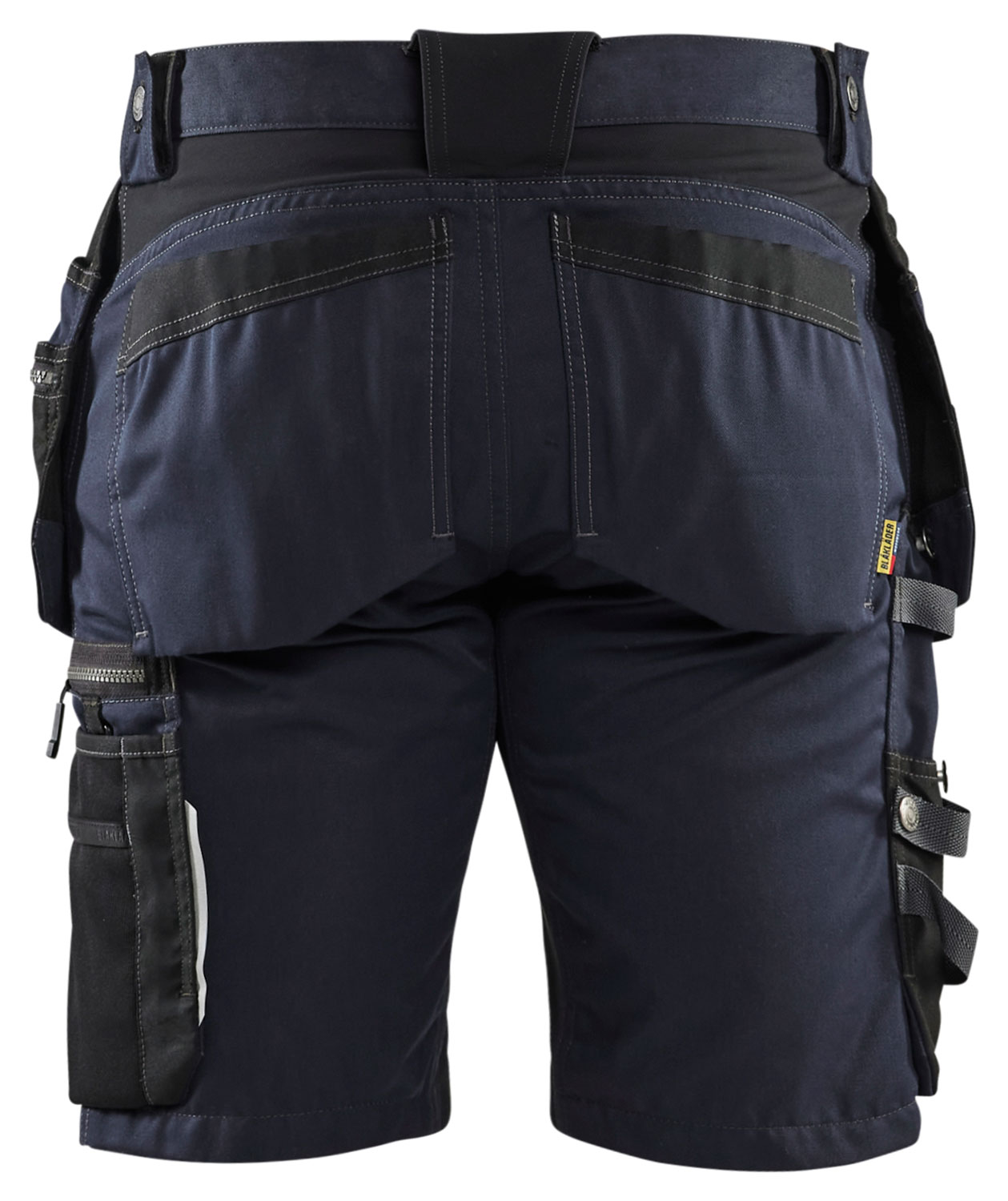 Bl&aring;kl&auml;der hantverksshorts, Marinbl&aring;/Black