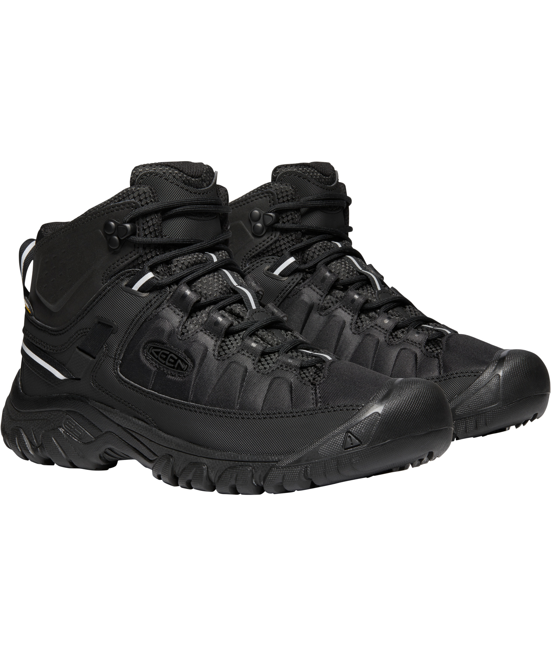 Keen Targhee EXP MID WP vandrark&auml;ngor, Black/Black