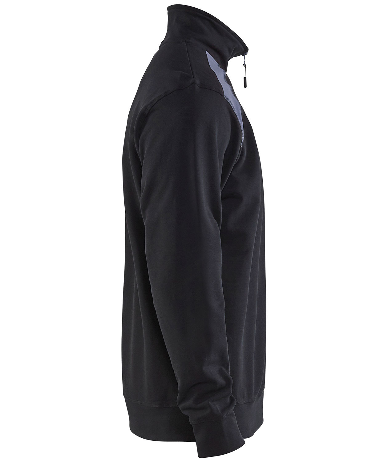 Bl&aring;kl&auml;der Unite Half-Zip sweatshirt, Svart/Gr&aring;, large image number 1