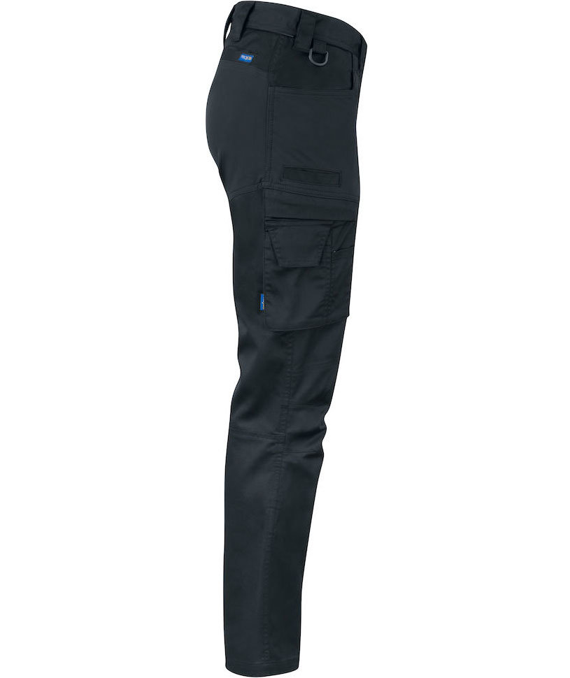 ProJob arbetsbyxa dam 2553, Svart, large image number 3