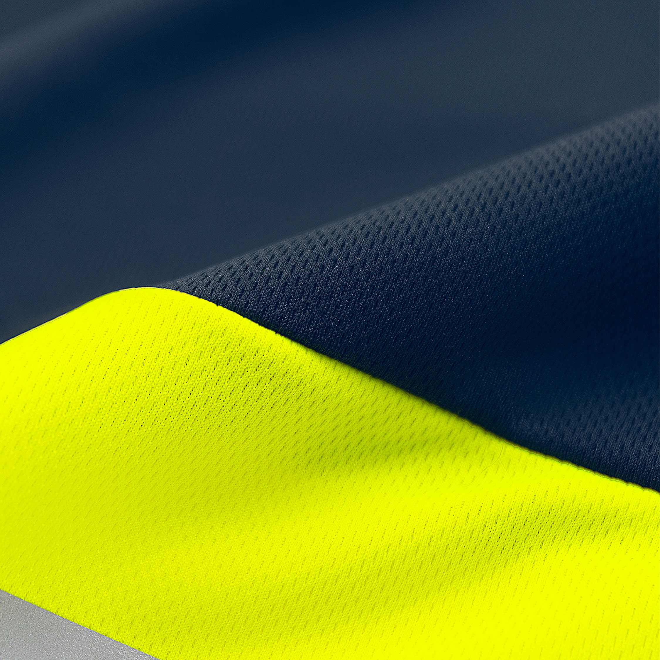 Fristads&nbsp;Green T-shirt 7880 GPST, Varsel yellow/marinbl&aring;, large image number 4