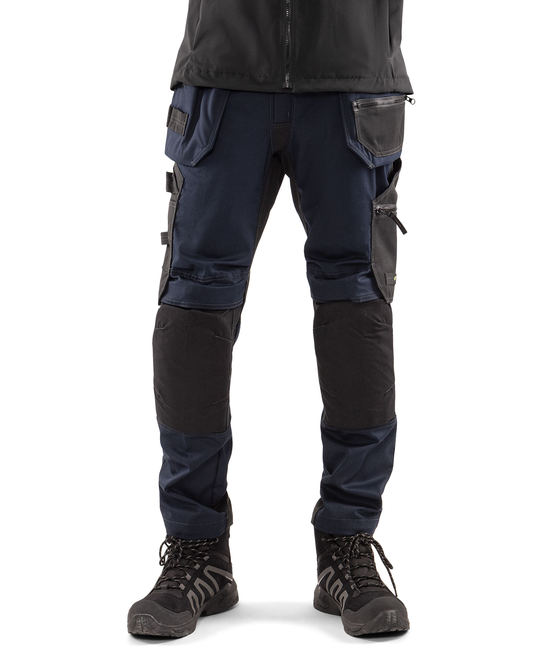 Fristads h&aring;ndverksbukse 2900 GWM, Svart, large image number 2