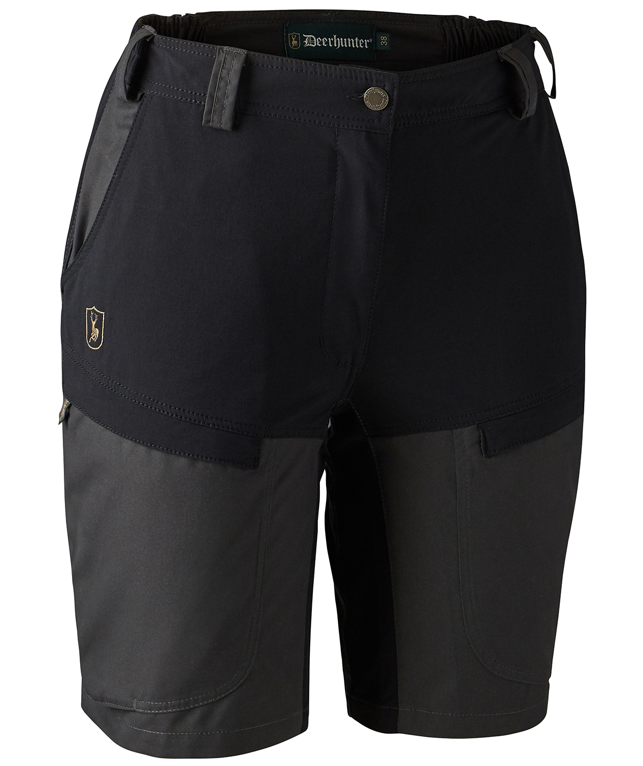 Deerhunter Lady Ann shorts dam, Black Ink