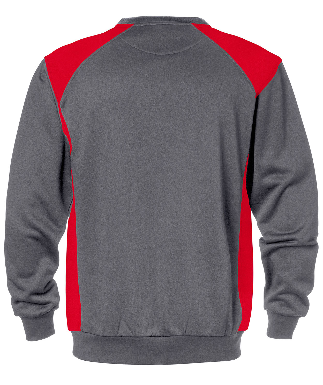 Fristads sweatshirt 7148 SHV, Grau/Rot