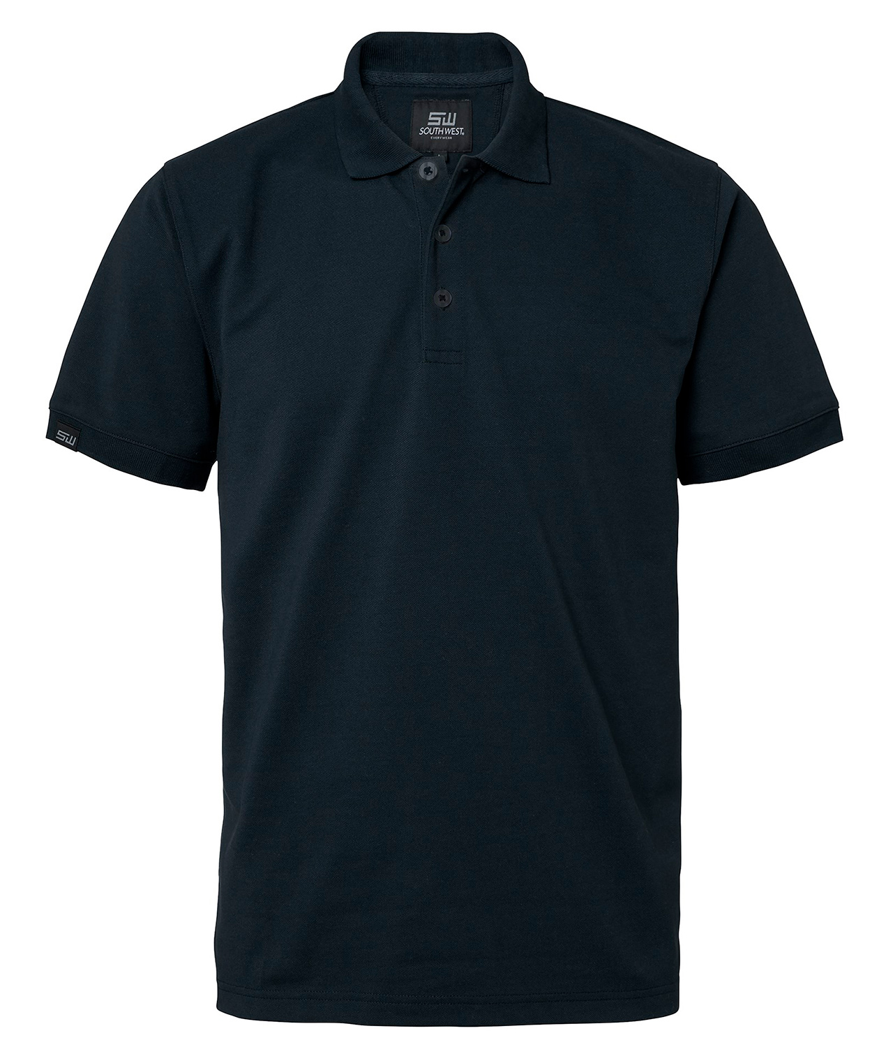South West Weston polo T-shirt, Navy, large image number 0