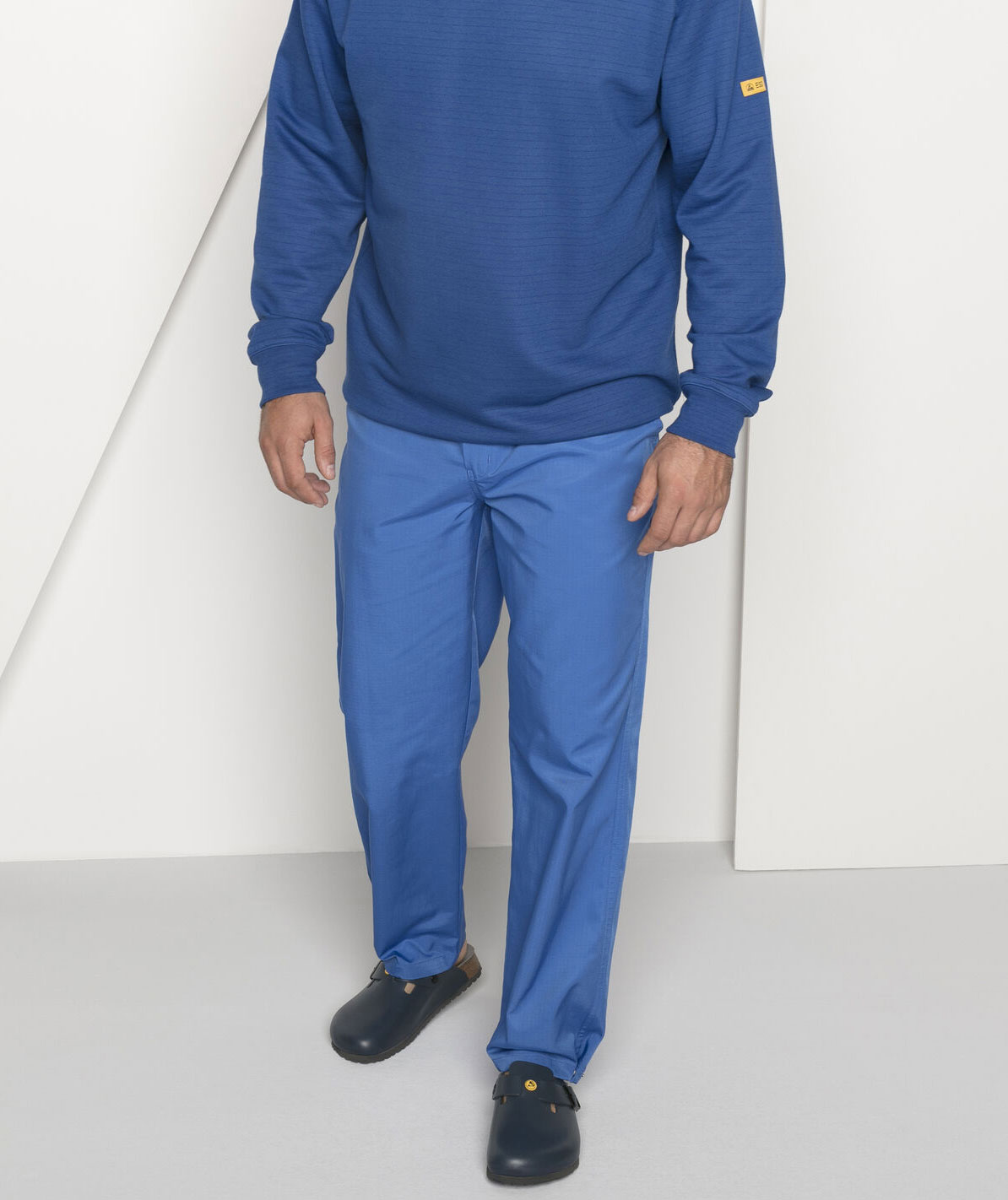 Birkenstock Boston ESD Regular Fit sandaler, Bl&aring;, large image number 1