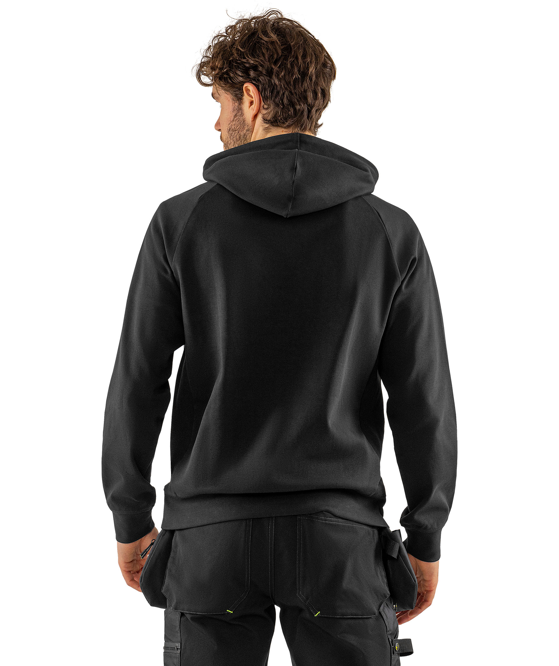 Fristads hettegenser 7870 GKC, Svart, large image number 3