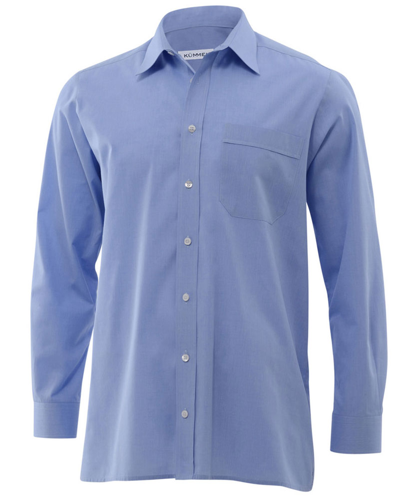 K&uuml;mmel Stanley fil-&aacute;-fil Classic fit skjorte, Lysebl&aring;