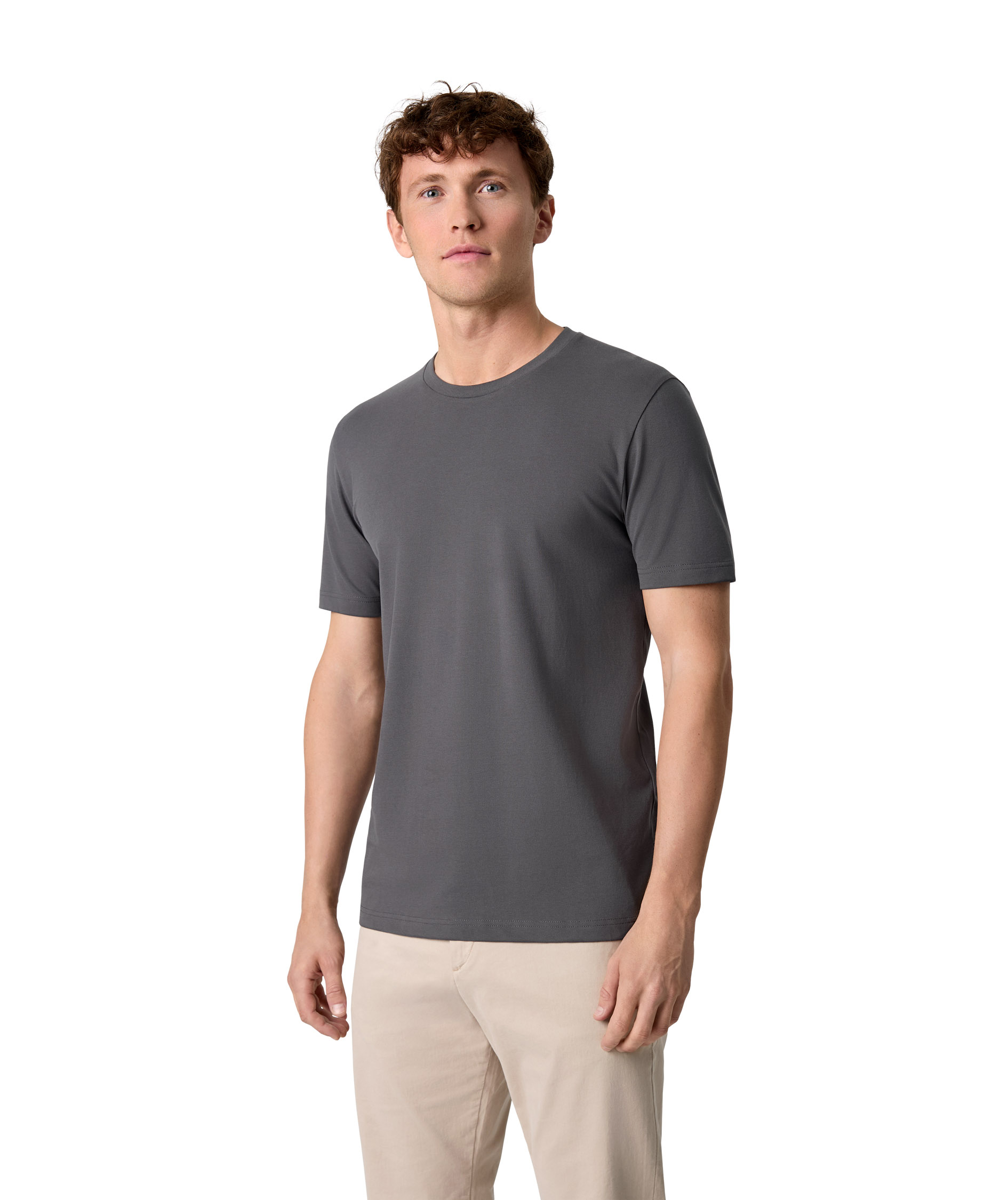 Seven Seas Organic T-Shirt, Silver Grey, large image number 4