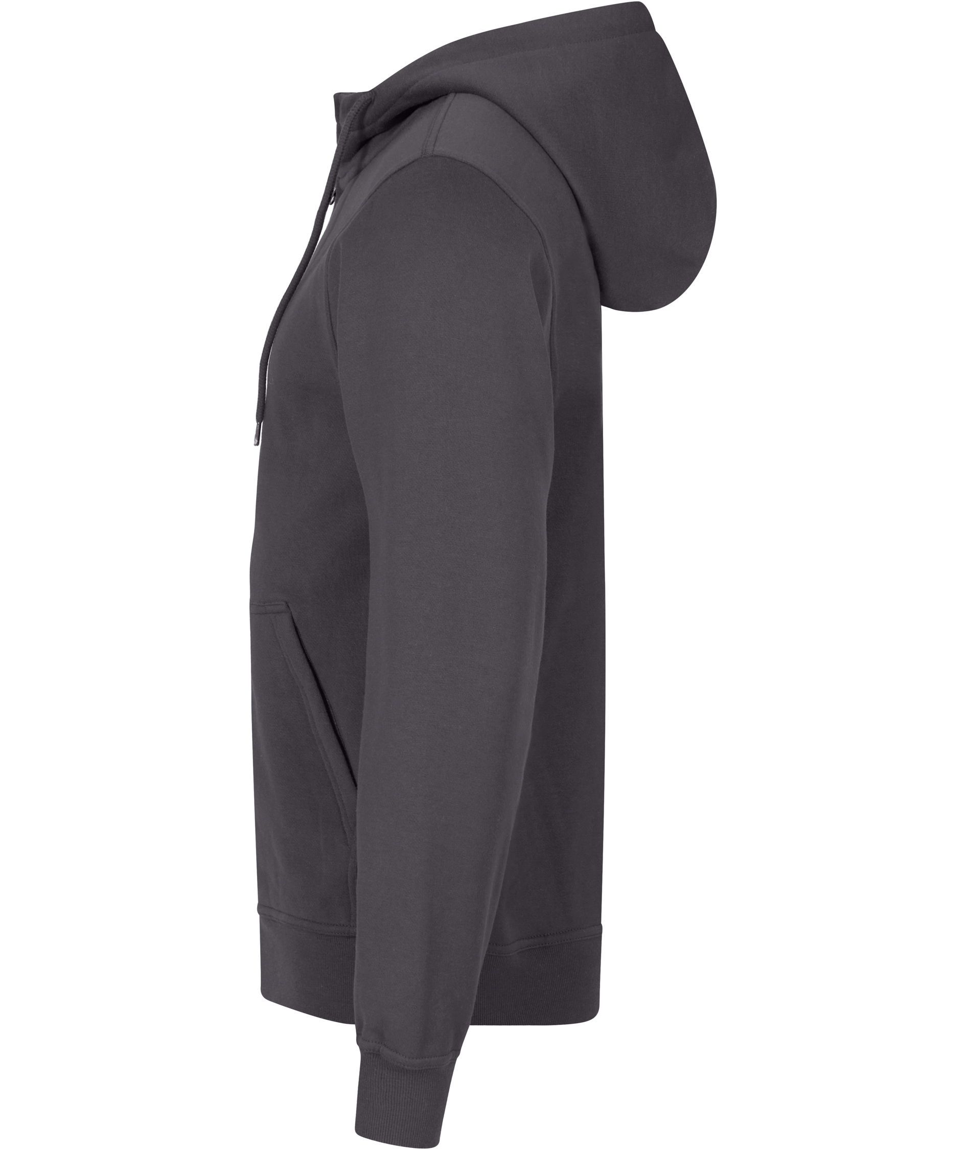 Clique Miami h&aelig;ttetr&oslash;je med lynl&aring;s, Metal Grey, large image number 3