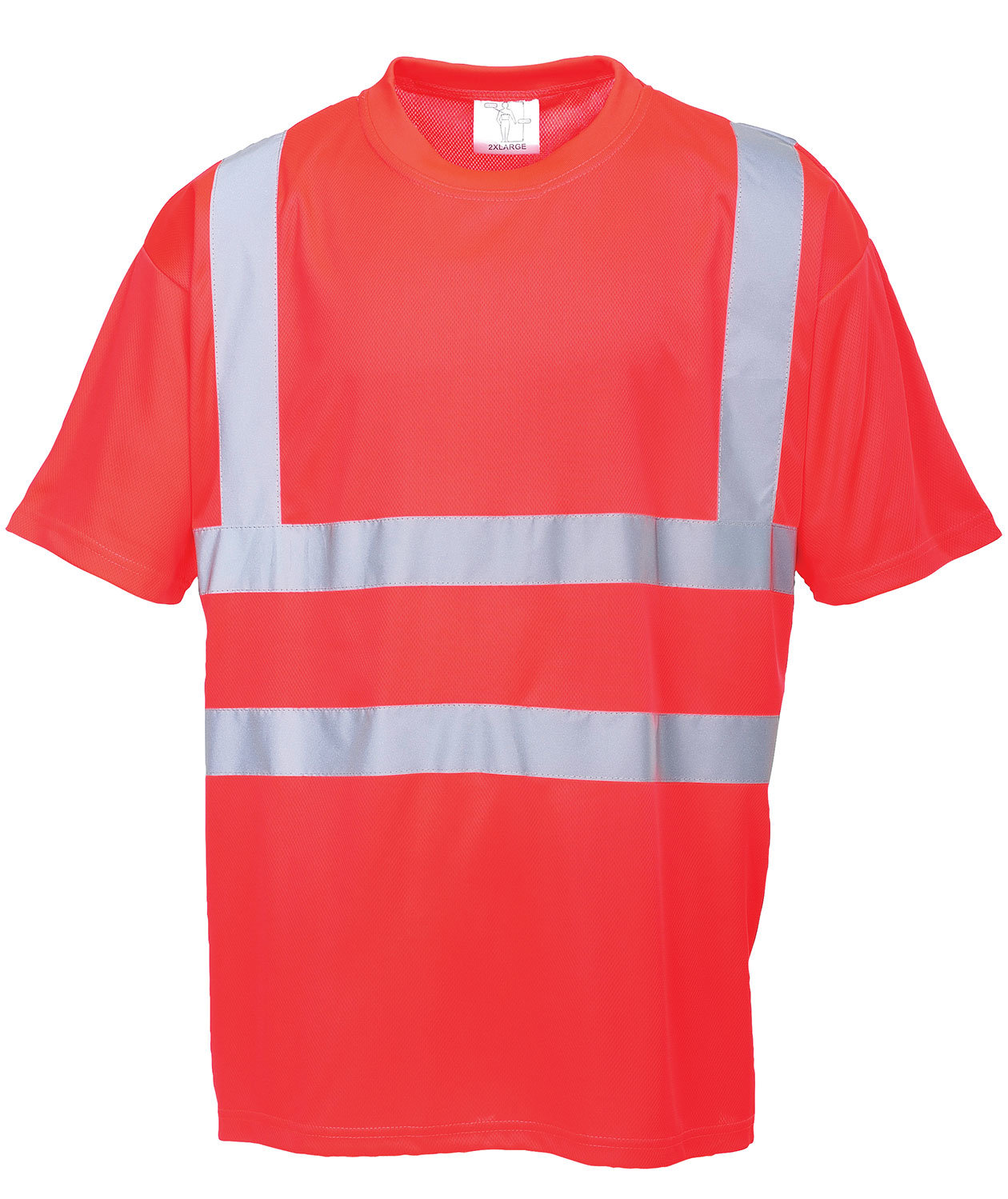 Portwest T-Shirt, Hi-Vis Rot