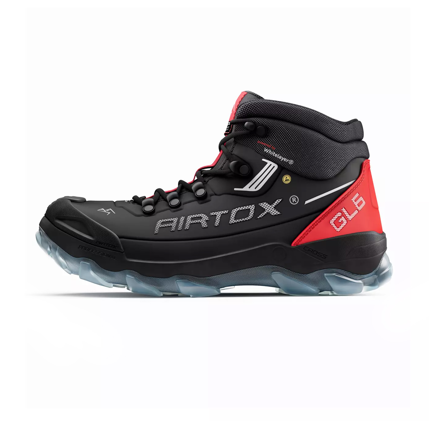 Airtox GL6 vernest&oslash;vletter S3, Svart