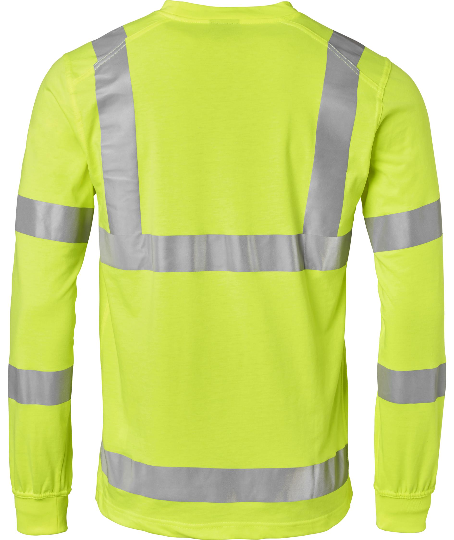 Top Swede lang&auml;rmliges T-Shirt 259, Hi-Vis Gelb, large image number 1