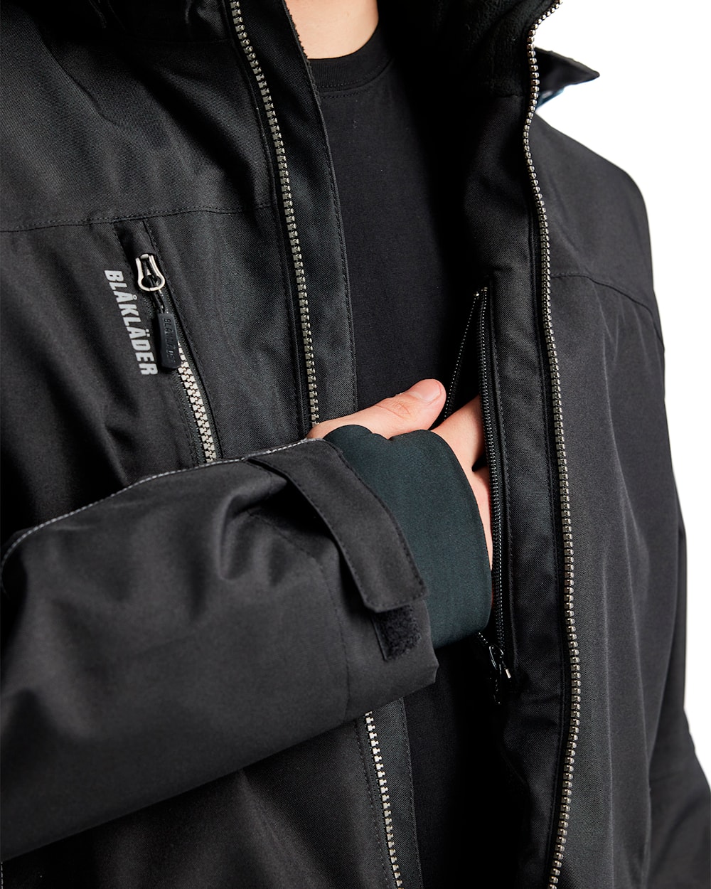 Bl&aring;kl&auml;der Unite winter jacket, Black/Grey, large image number 2