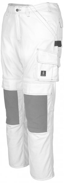 Mascot Hardwear Lerida work trousers, White, large image number 1