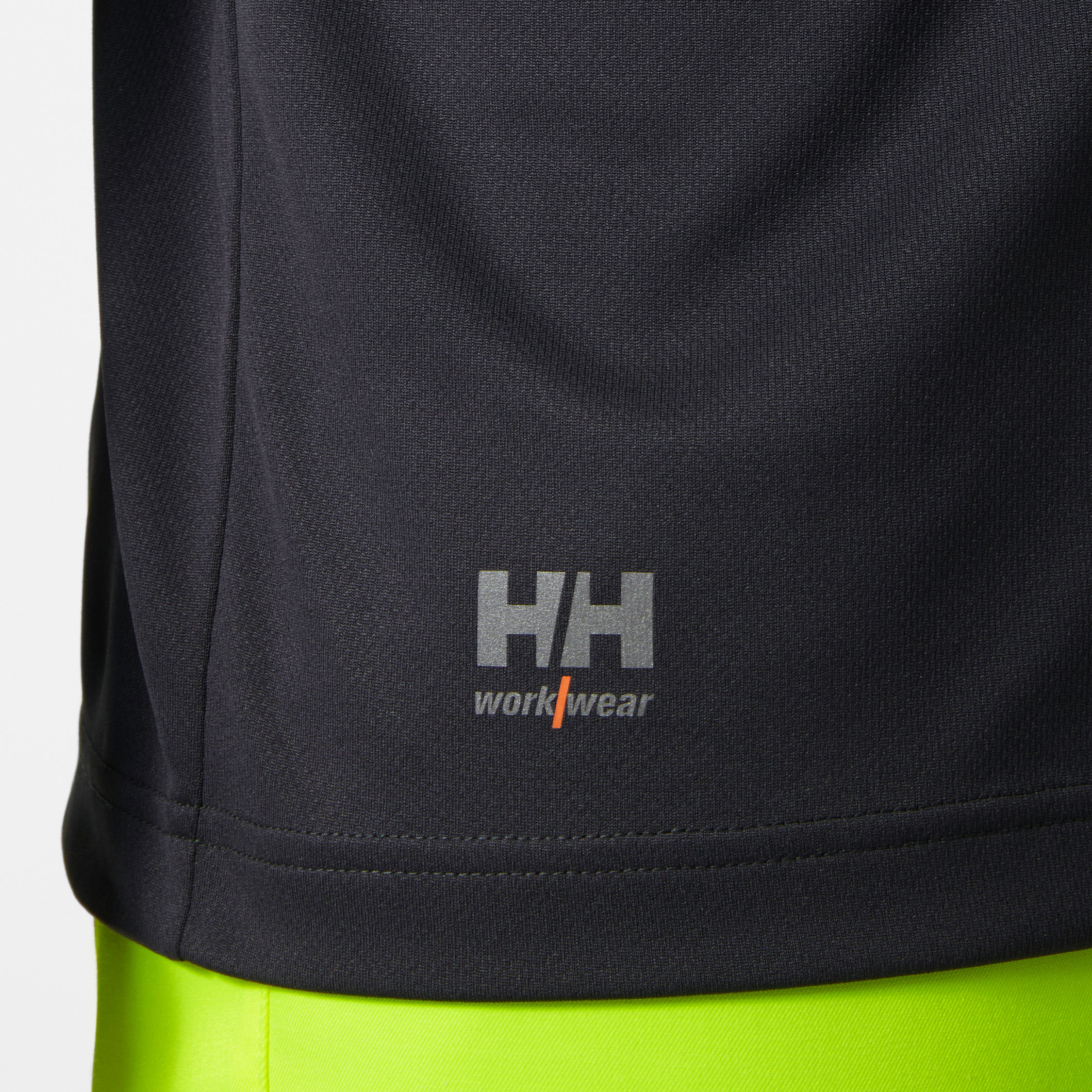 Helly Hansen Addvis lang&auml;rmliges T-Shirt, Hi-vis Gelb/Ebony, large image number 5
