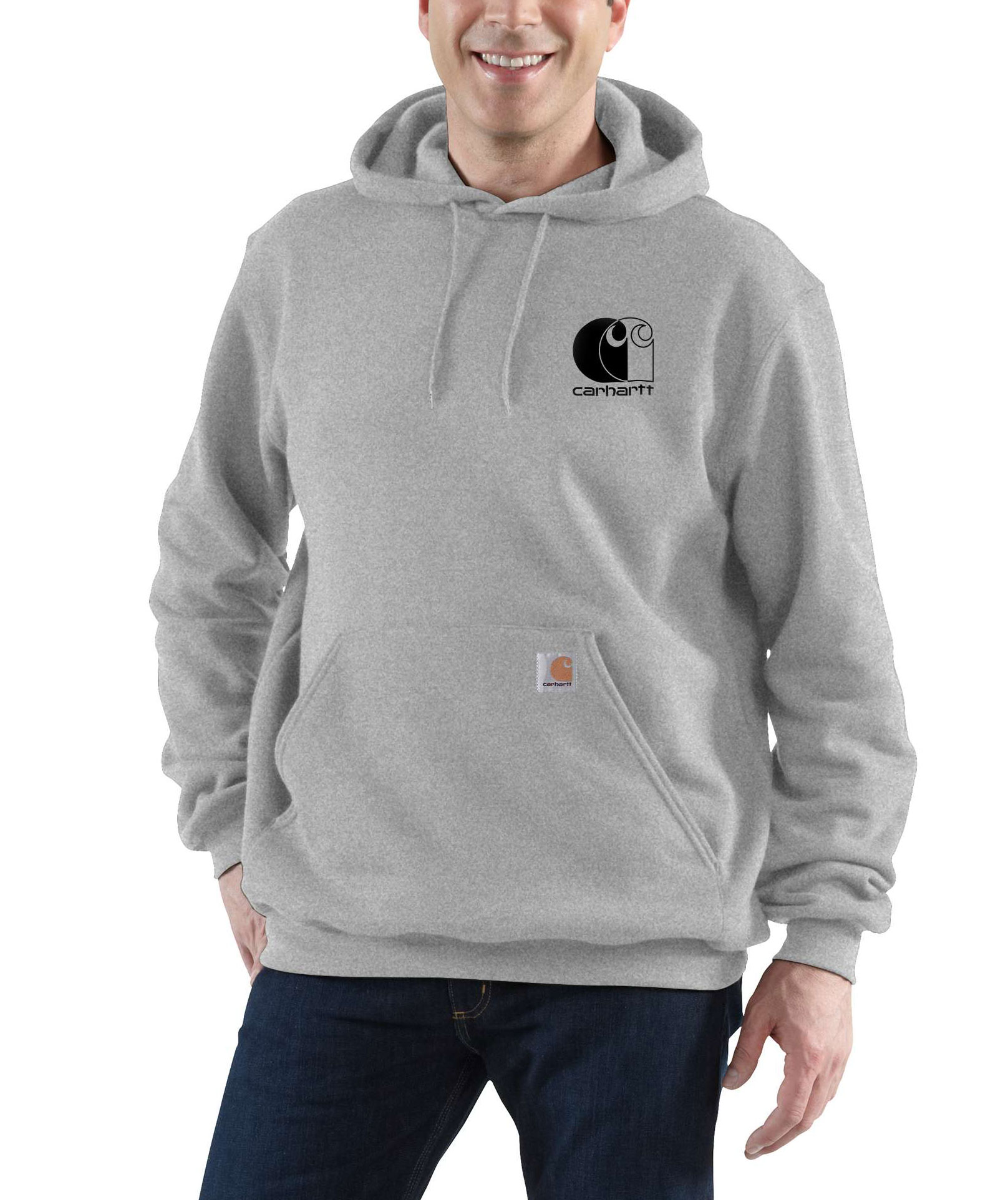 Carhartt Signature logo hoodie