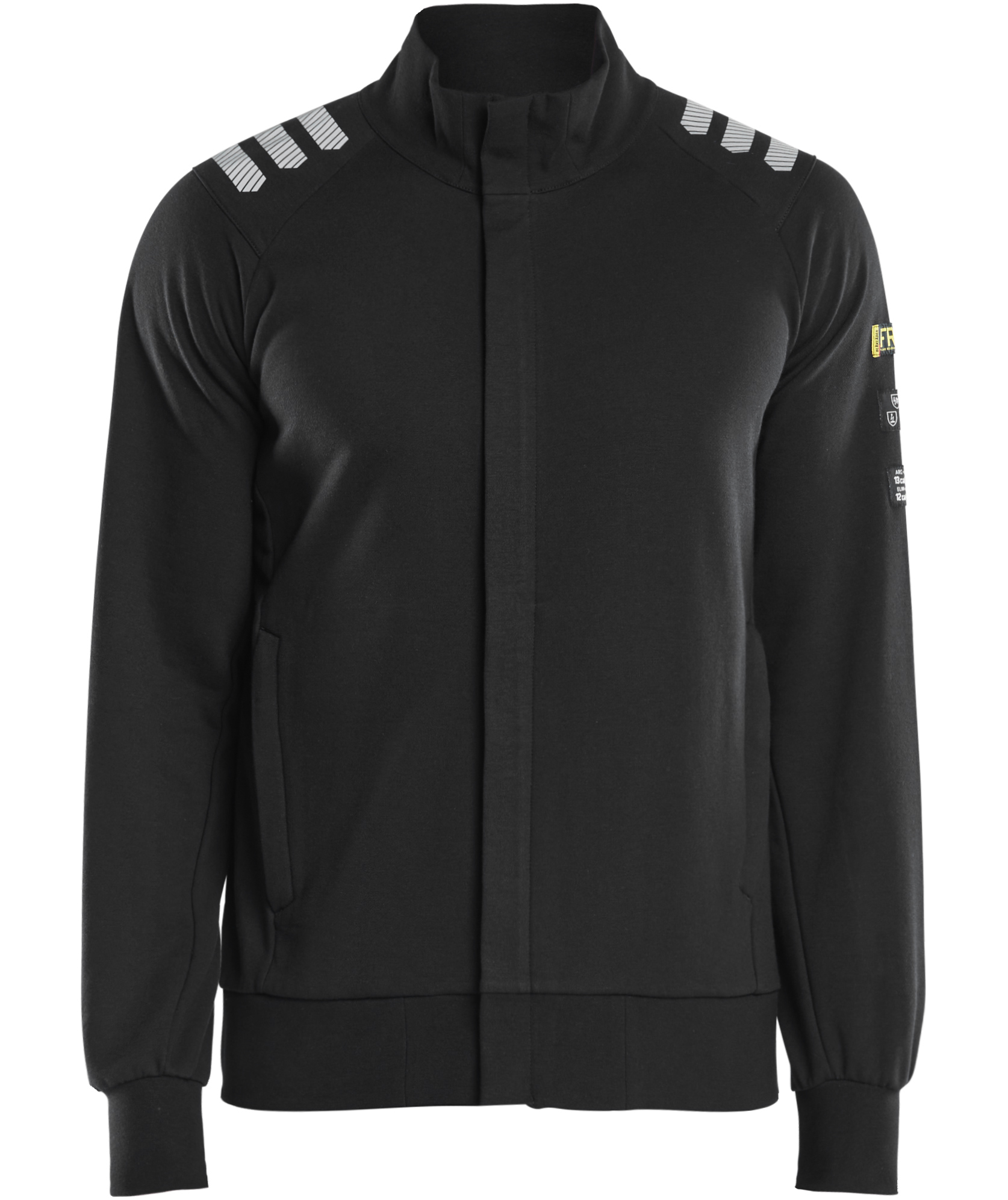 Bl&aring;kl&auml;der FR cardigan, Svart