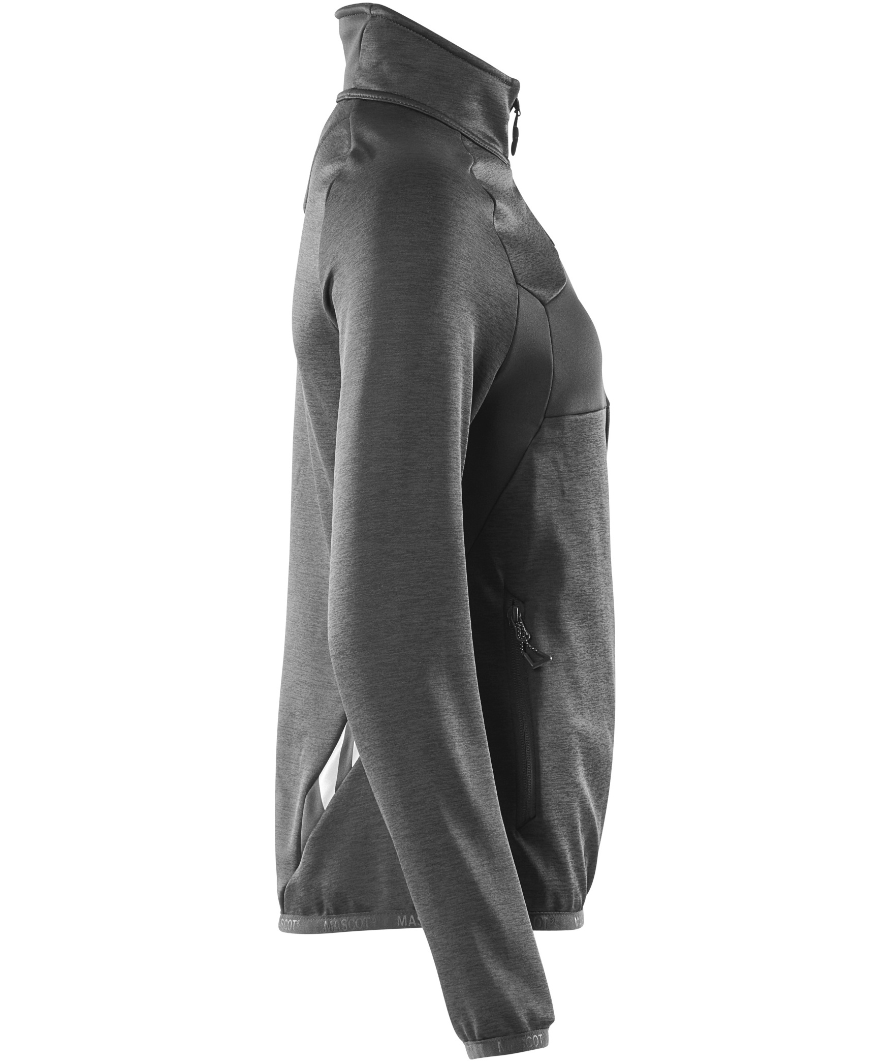 Mascot Accelerate dame fleececardigan, Sort, large image number 2