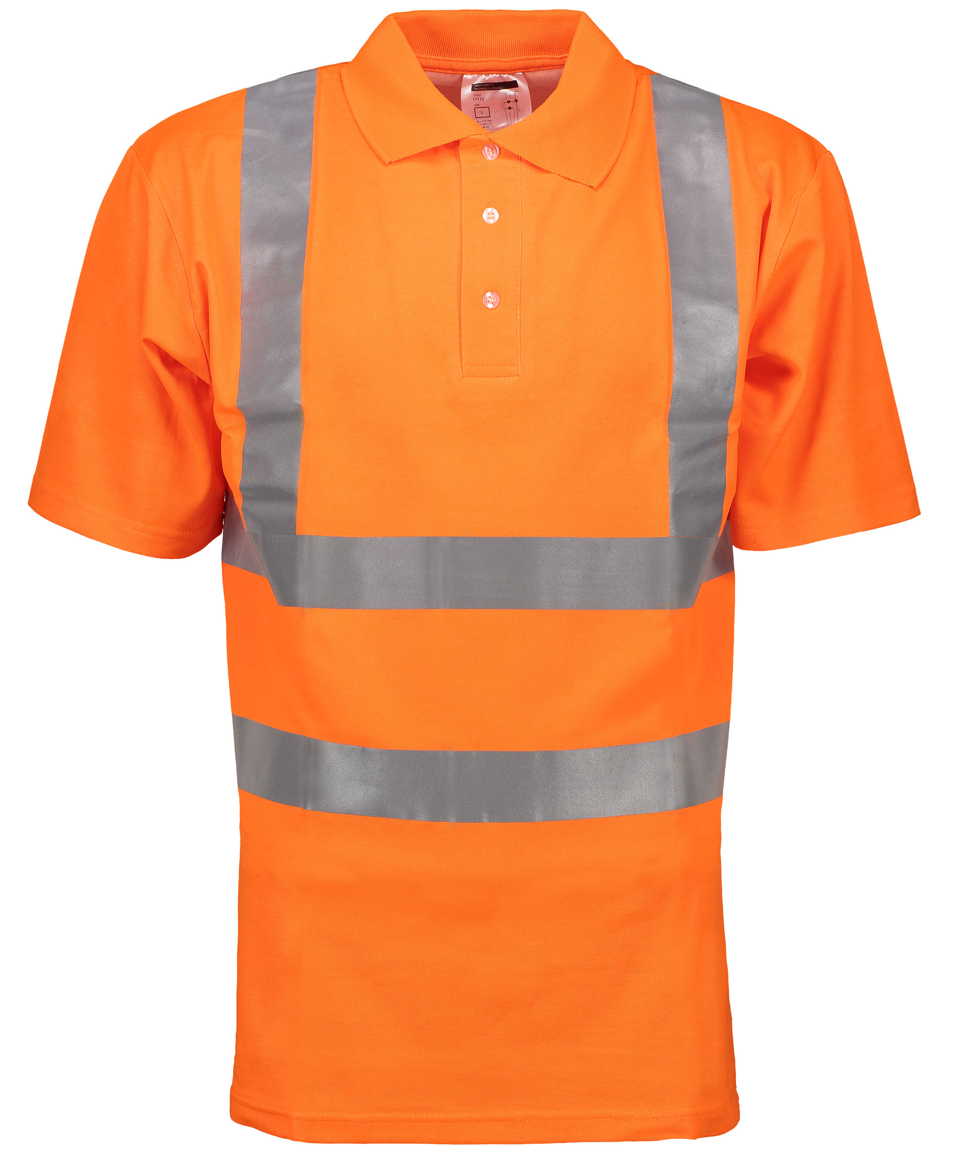 J.A.K. polo T-skjorte 11113, Hi-vis Orange