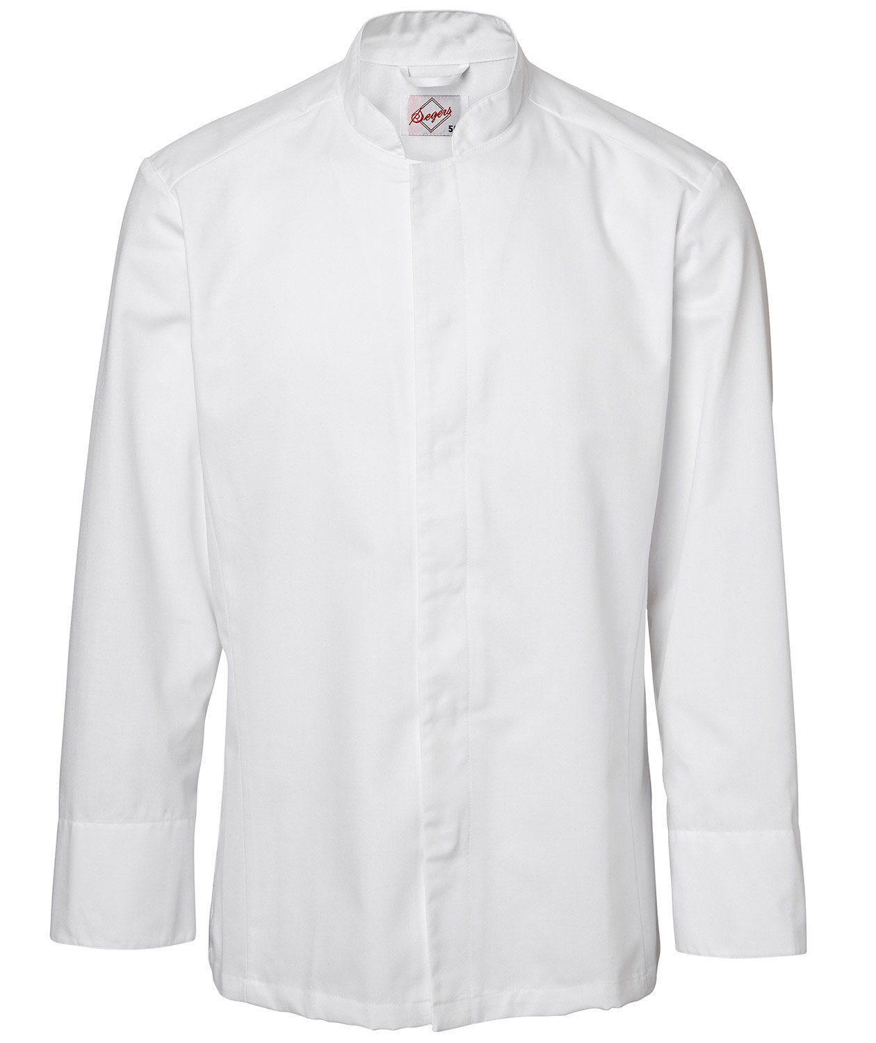 Segers modern fit kockskjorta, Vit