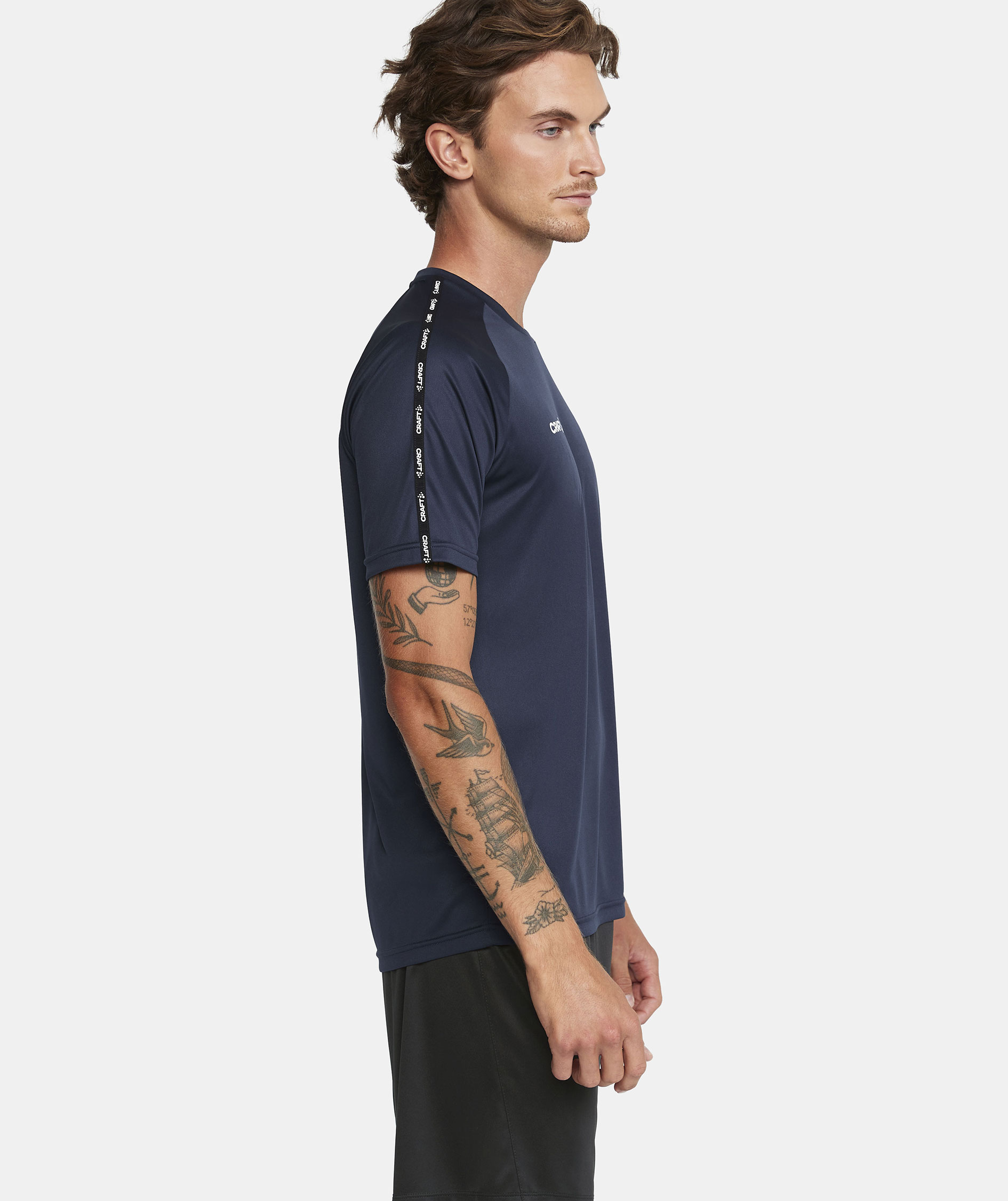 Craft Squad 2.0 Contrast Jersey T-skjorte, Navy, large image number 6