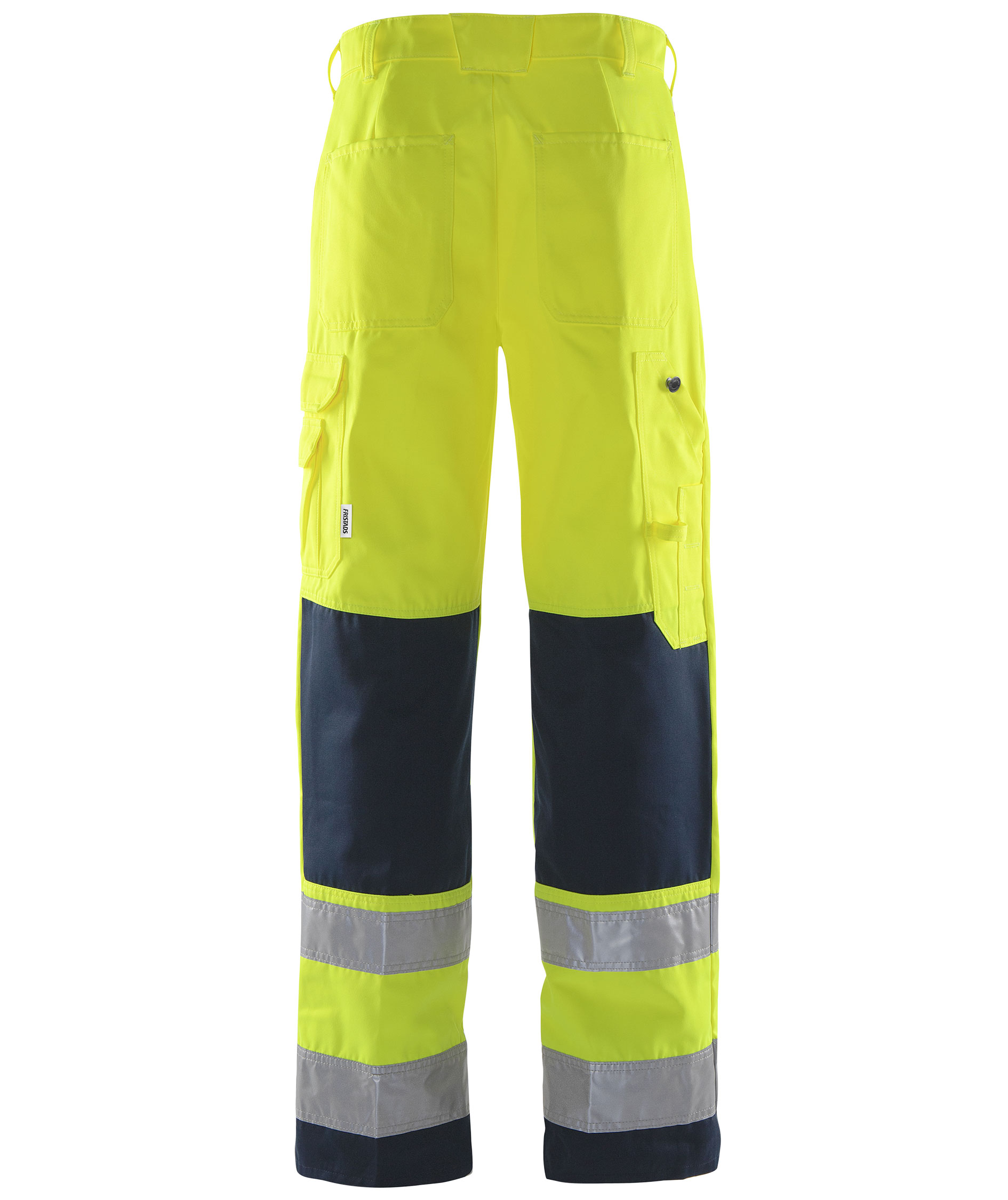 Fristads arbeidsbukse, Gul/Marine, large image number 1