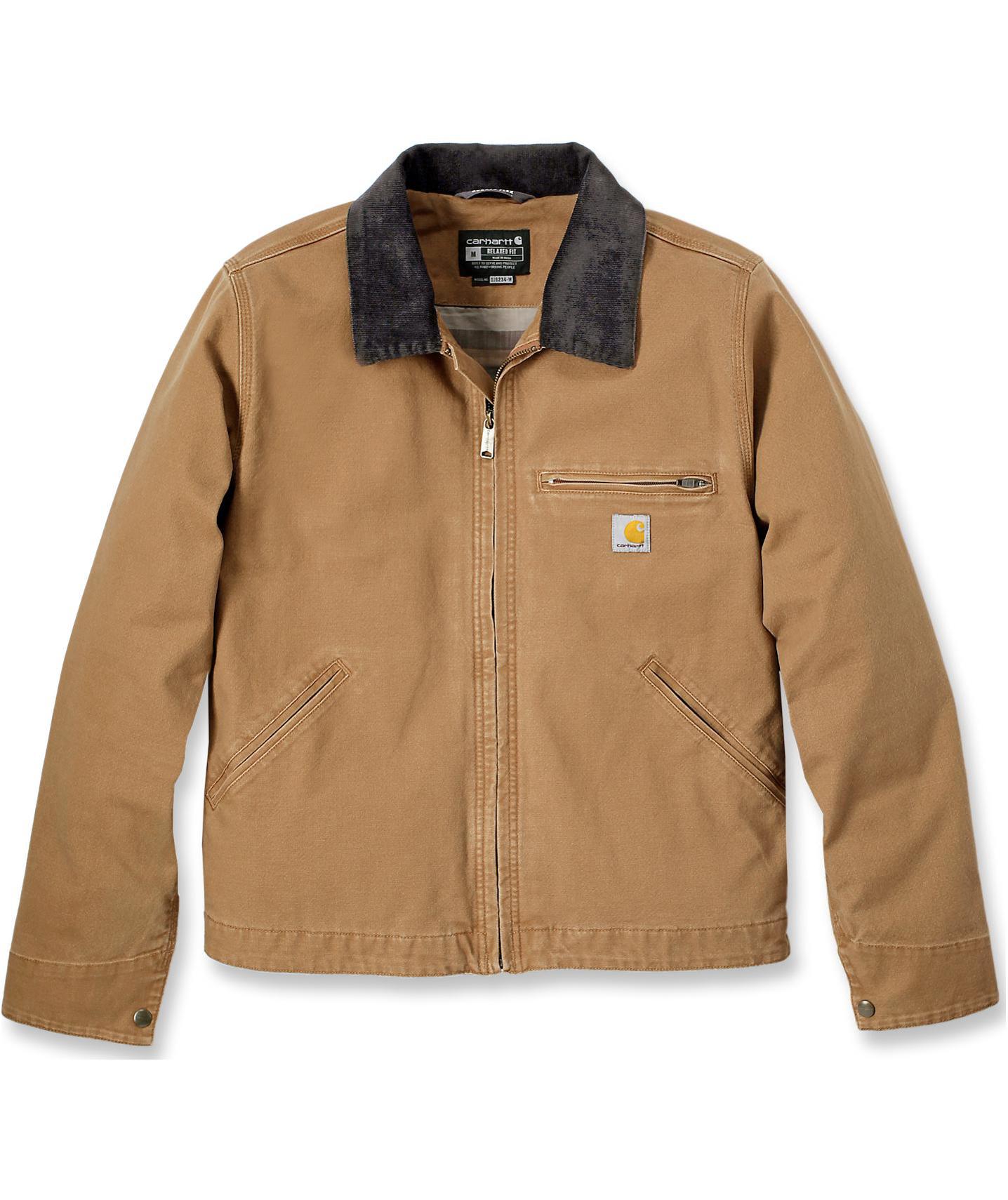 Carhartt Duck Detroit jacka, Carhartt Brown