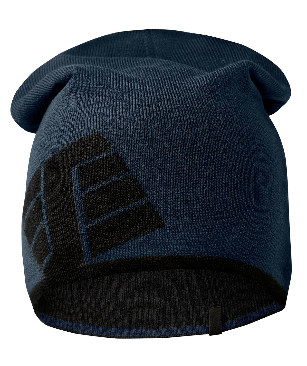 Snickers vendbar strikket lue, Marine/Svart, Marine/Svart, swatch