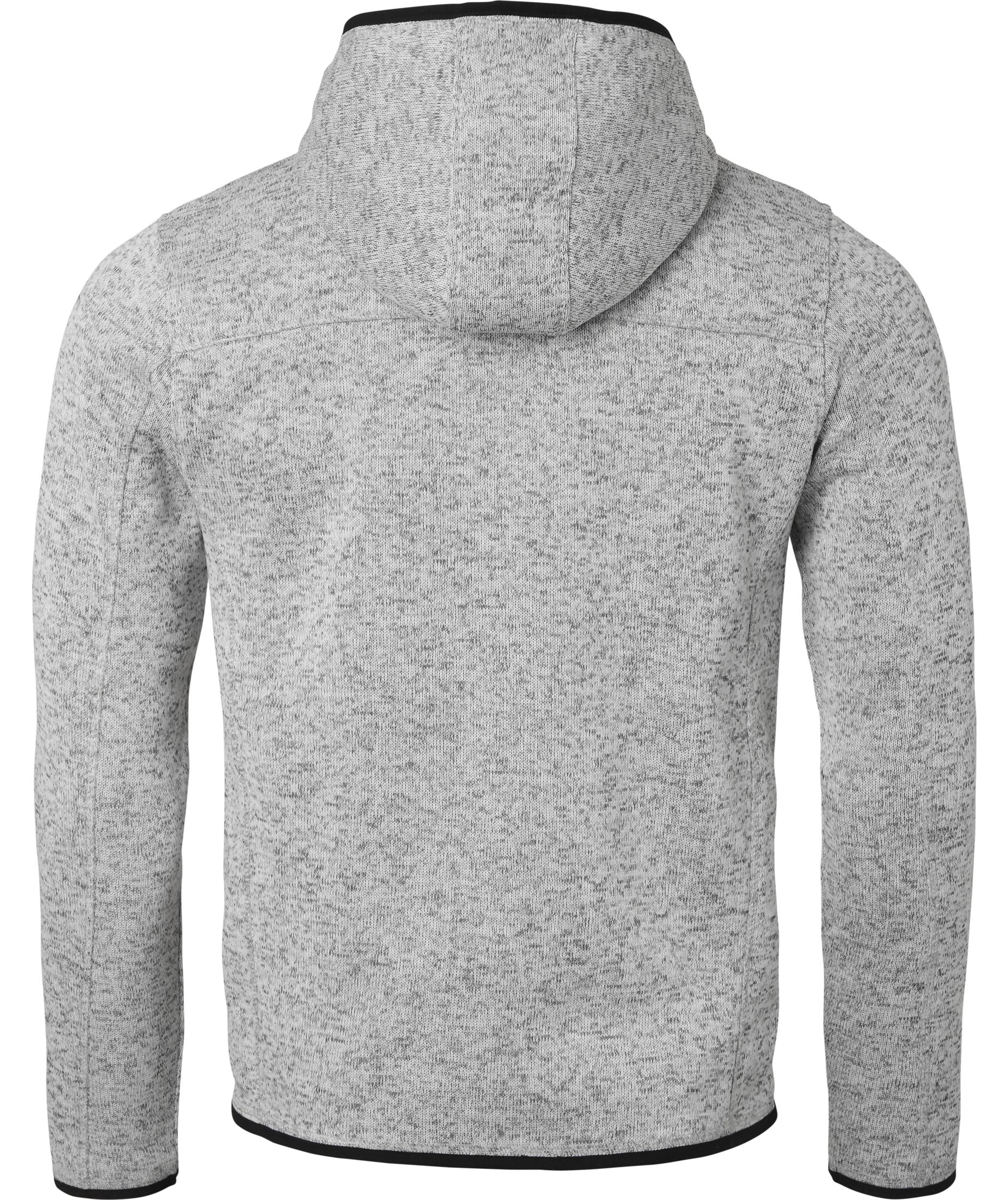 Top Swede stickad fleecejacka 4460, Ash, large image number 3