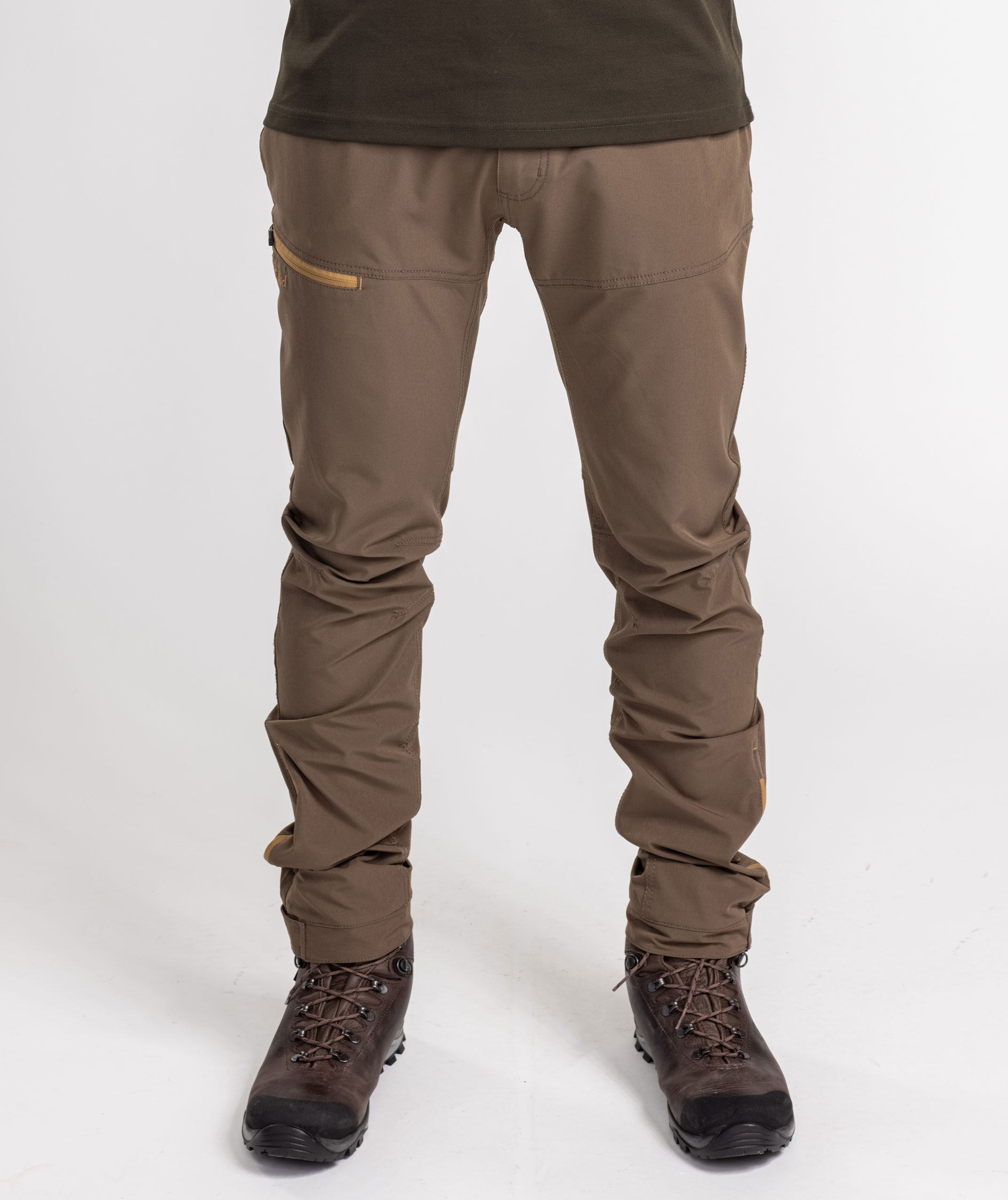 Pinewood&nbsp;Finnveden Trail stretch bukser, Earth Brown, large image number 3