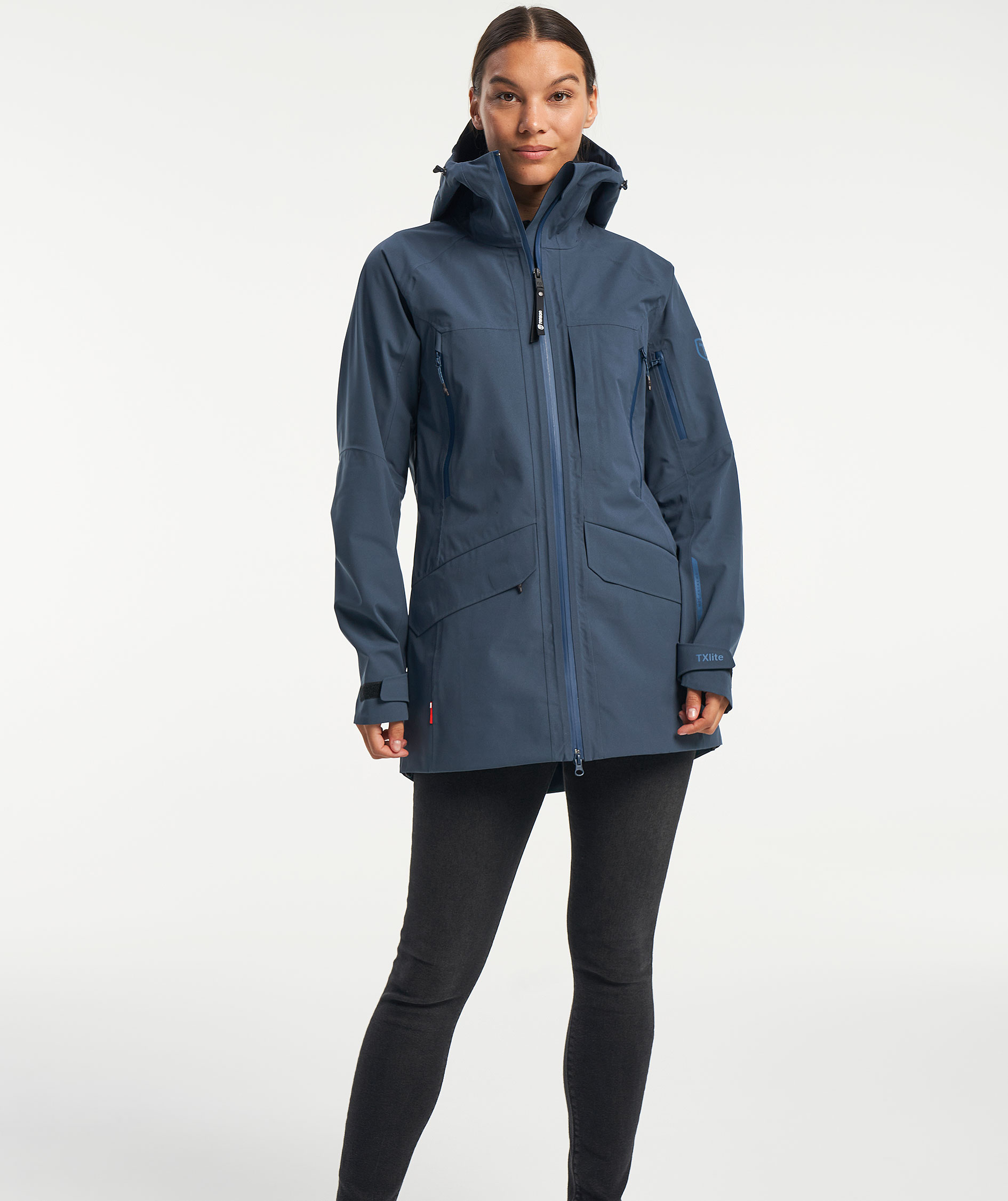 Tenson TXlite dame skaljakke, Dark blue