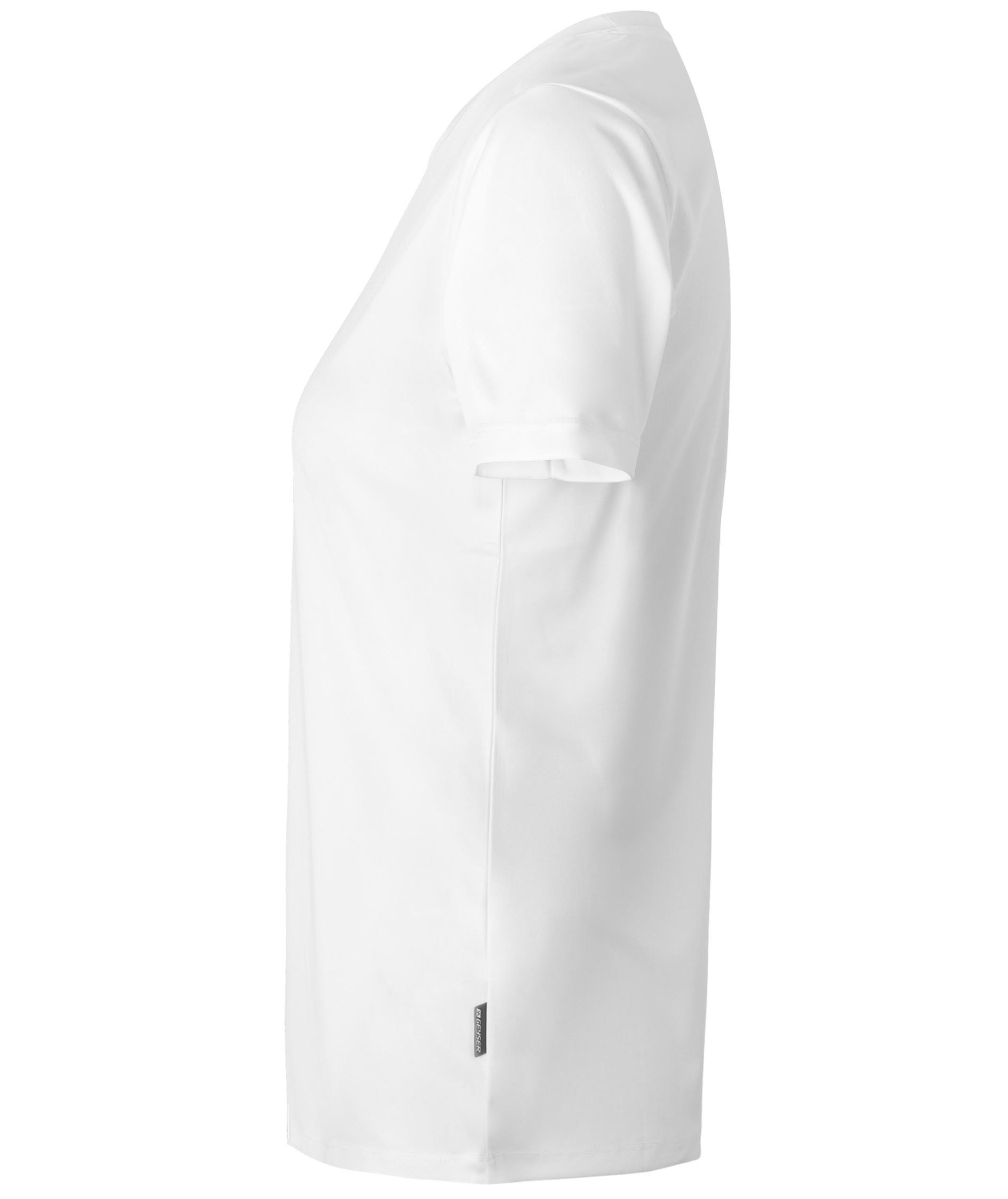 GEYSER&nbsp;Essential women's interlock T-shirt, White, large image number 2