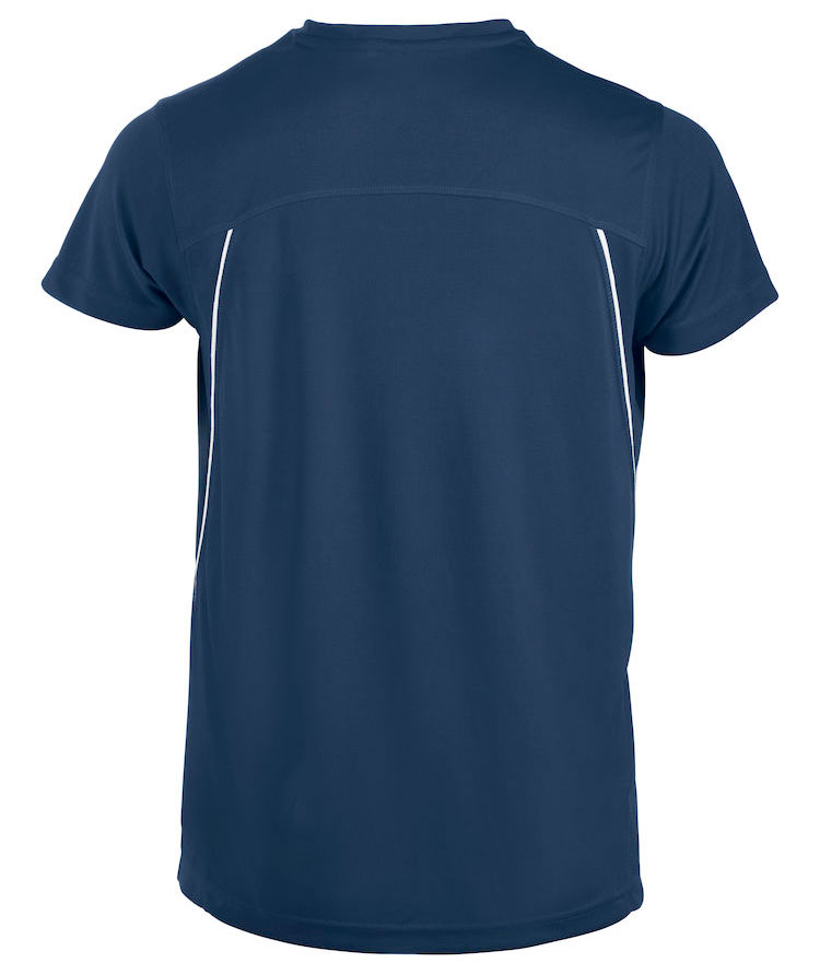 Clique Ice Sport-T  T-shirt, Navy/Vit, large image number 1