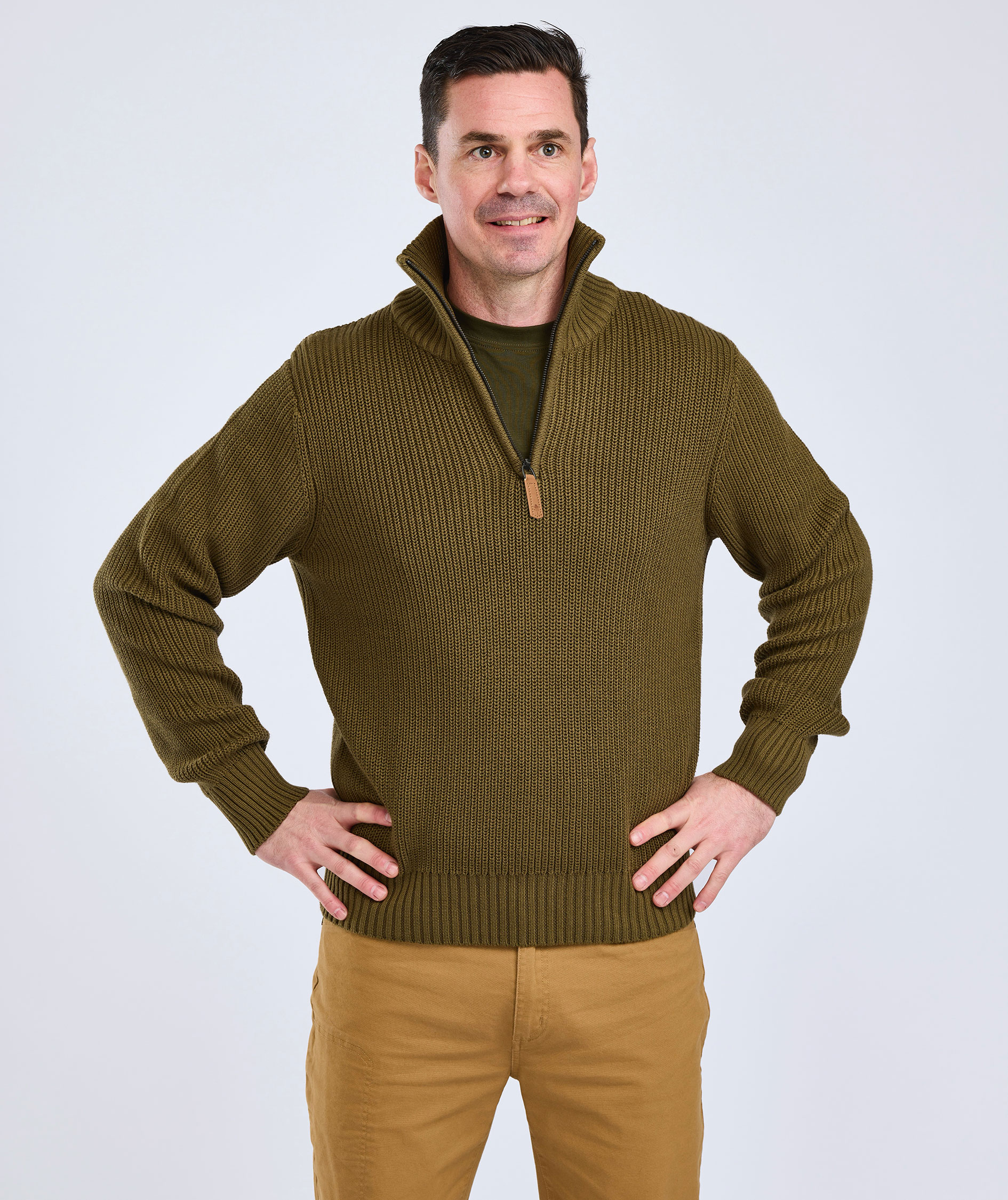 Pinewood Philip strik half zip