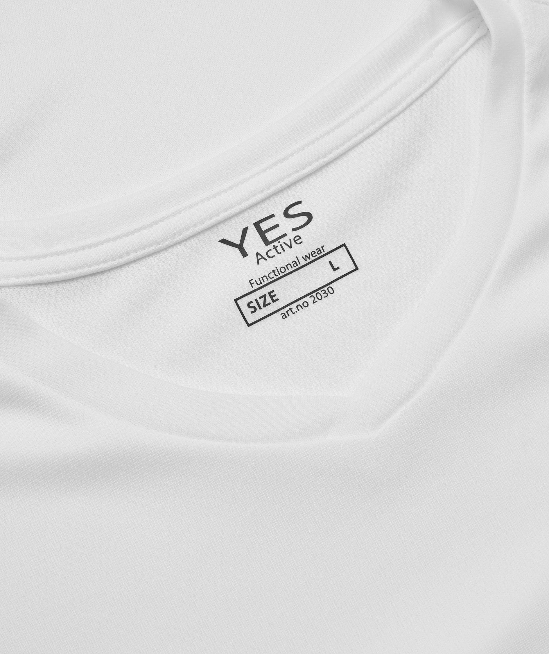 ID Yes Active T-shirt, Hvid, large image number 3