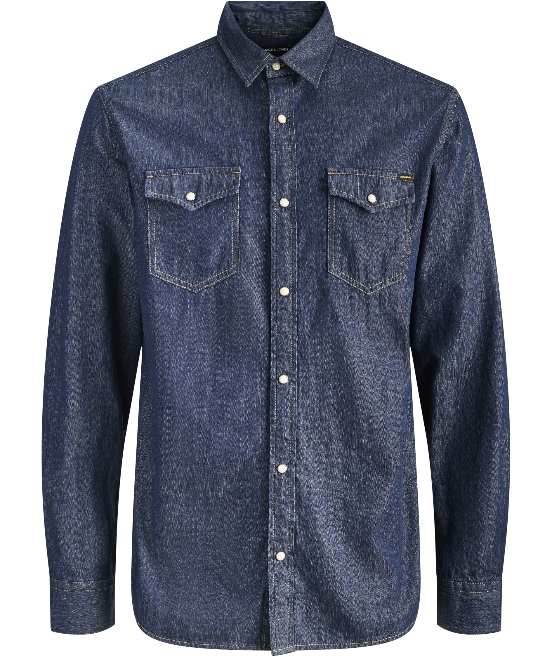 Jack & Jones JJESHERIDAN Slim fit skjorta, Dark denim