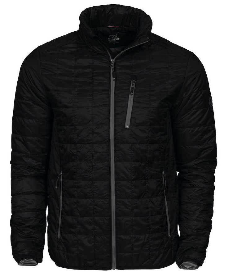 Cutter & Buck Rainier jakke, Sort, Sort, swatch