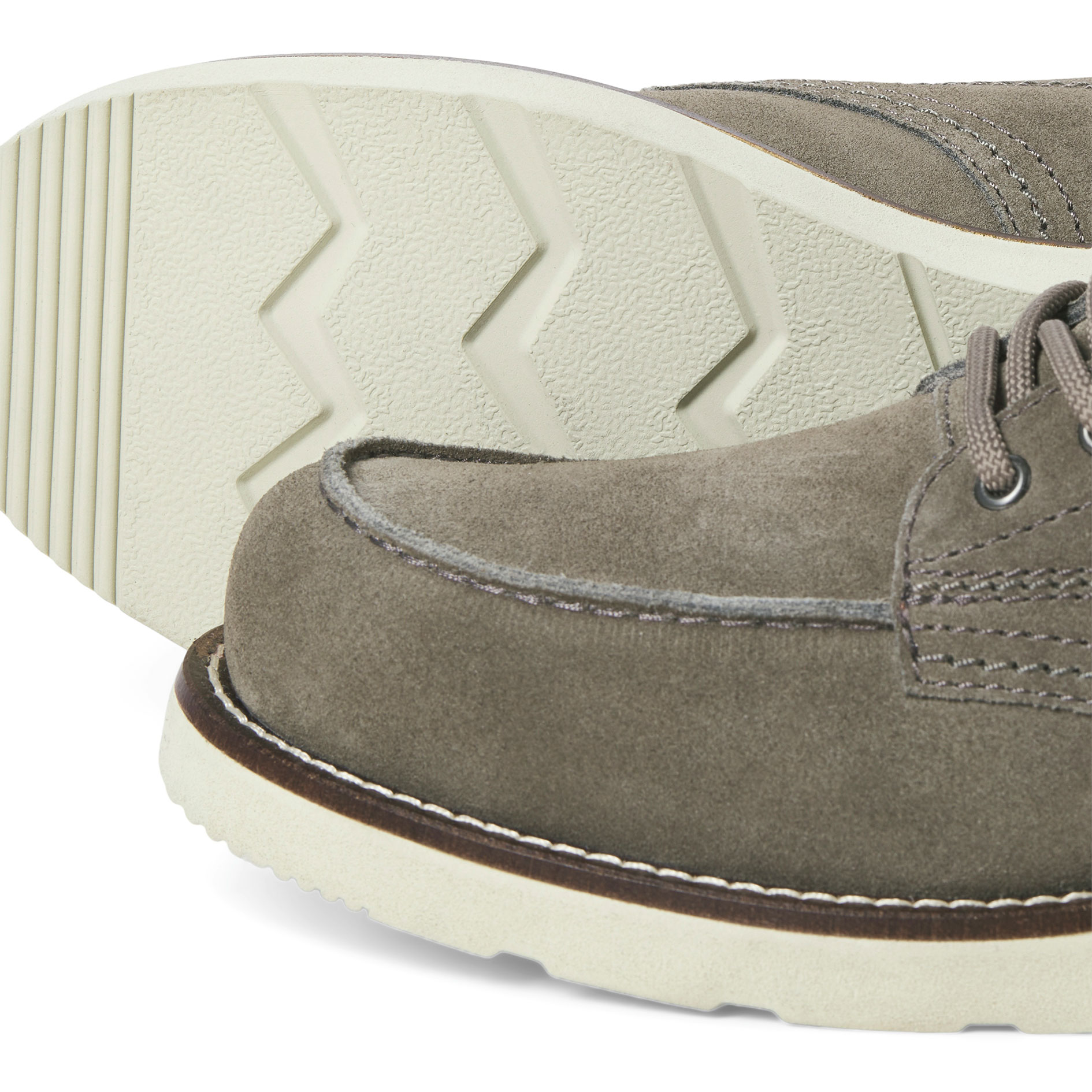 Jack & Jones JFWTORONTO suede boots, Grey, large image number 4