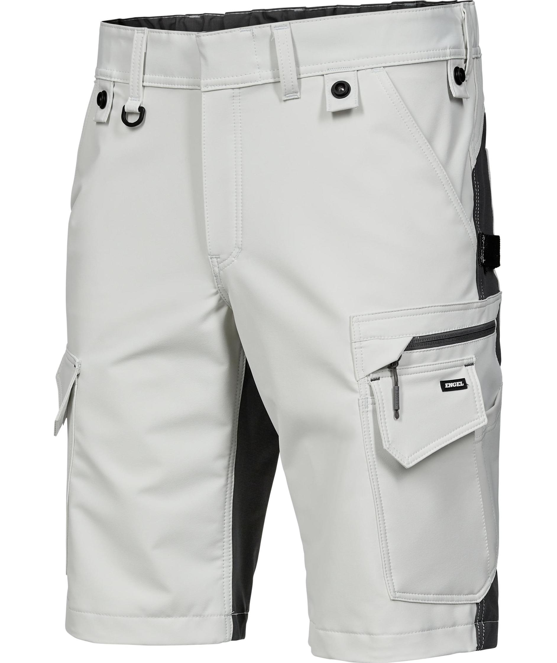 Engel Entire shorts full stretch, Bone White/Anthracite Grey, large image number 5