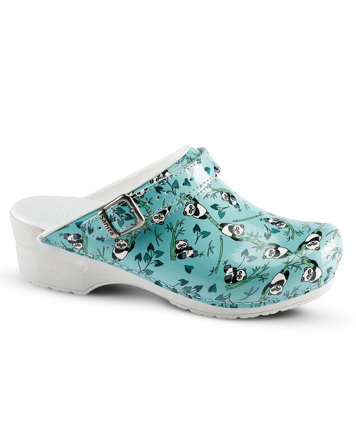 Sanita Panda dame clogs med helreim OB