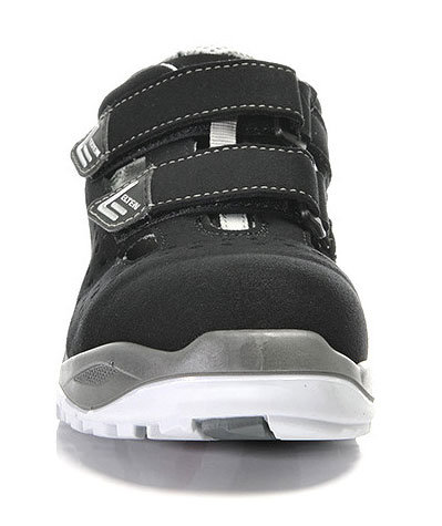 Elten Impulse grey easy safety sandals S1, Black, large image number 2