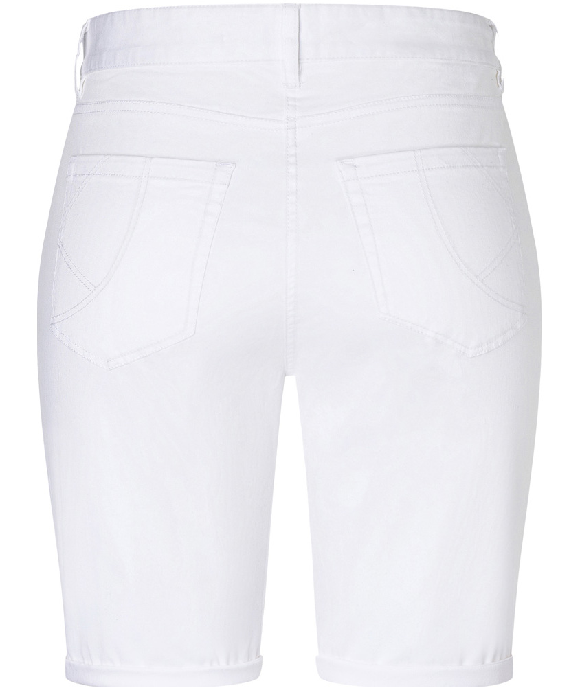 Karlowsky Classic-stretch women's shorts, White, large image number 2