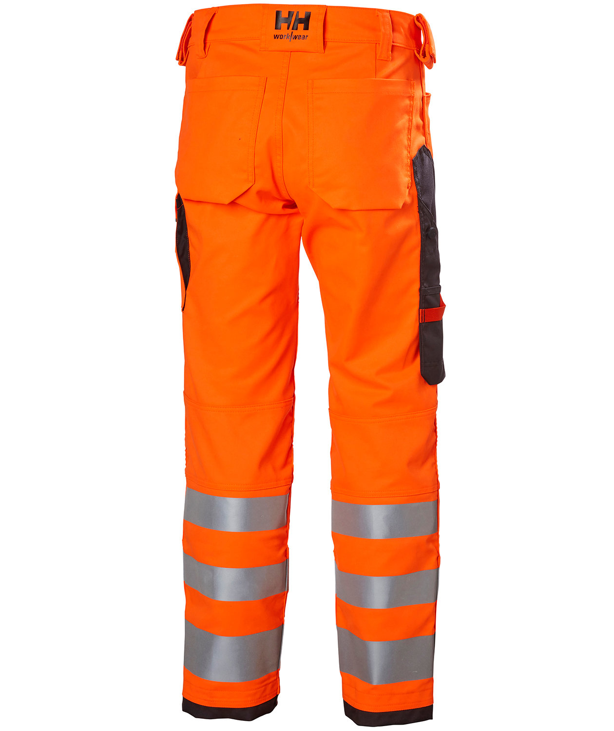 Helly Hansen Alna 2.0 arbeidsbukse, Hi-vis Orange/charcoal, large image number 4