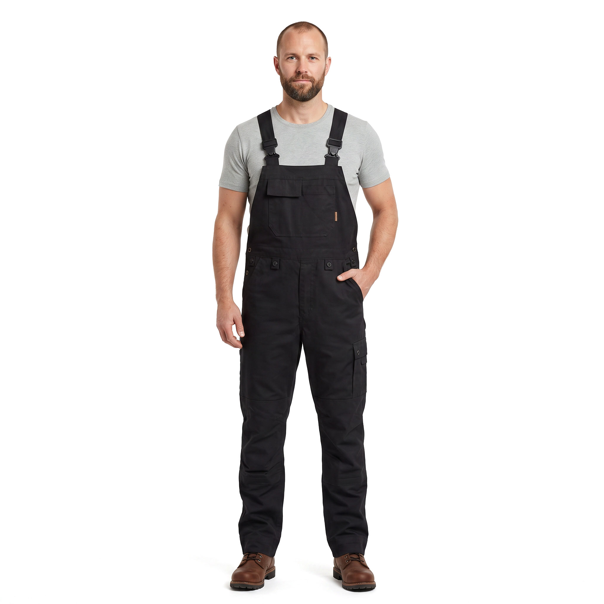 Westborn Core overalls, Black, large image number 3