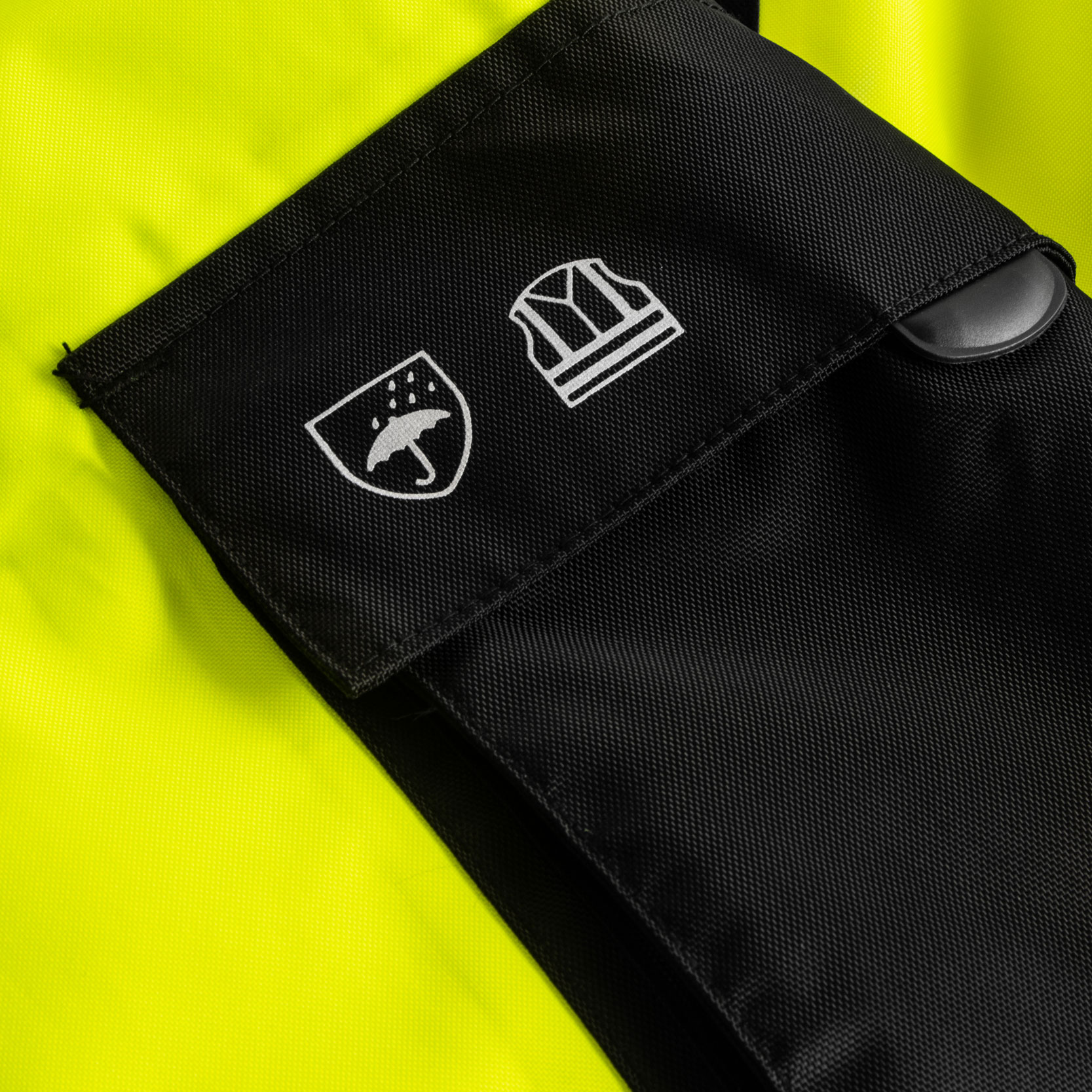 Lyngs&oslash;e winter trousers, Hi-vis Yellow/Black, large image number 2